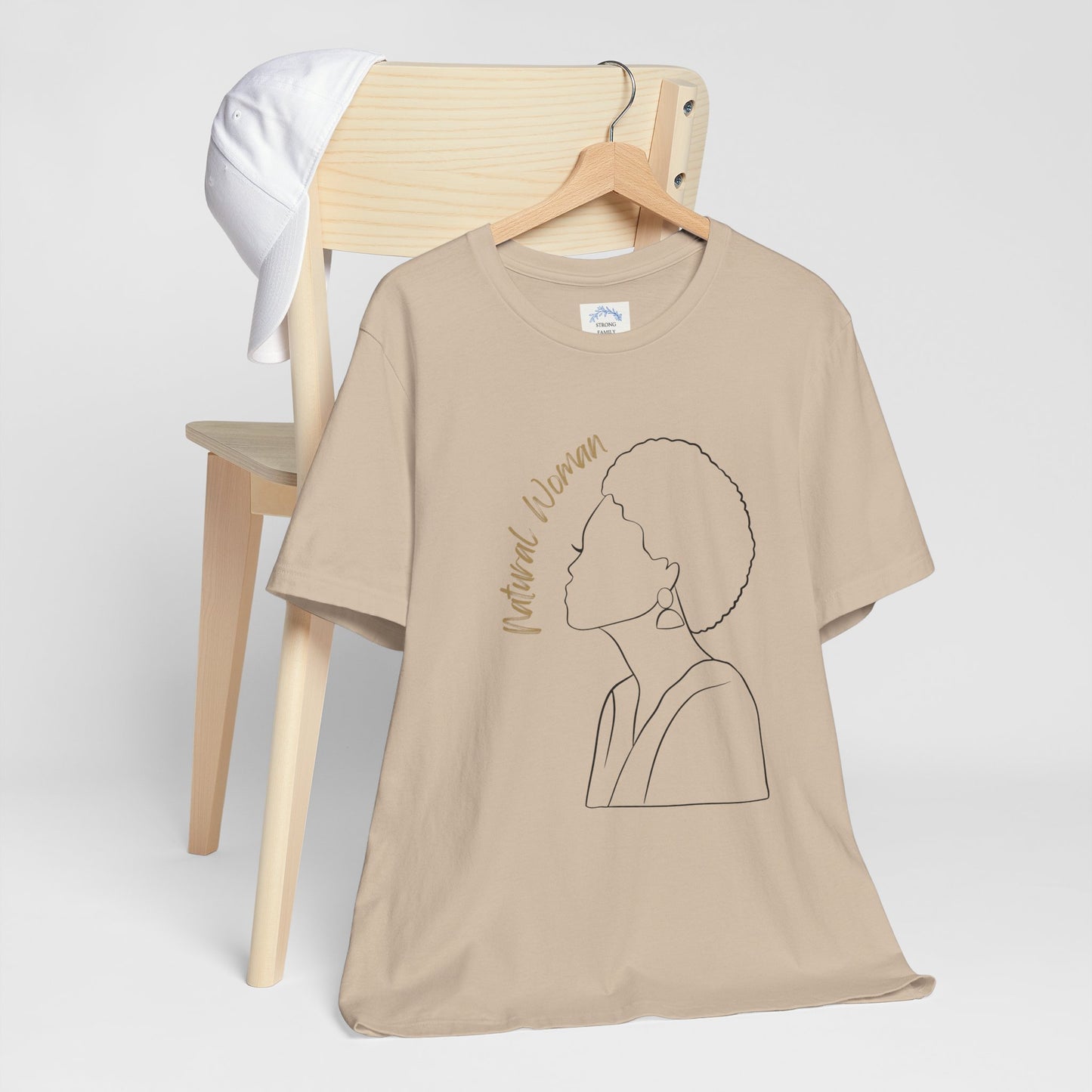 Natural Woman Sm Fro (BL) Short Sleeve T-Shirt