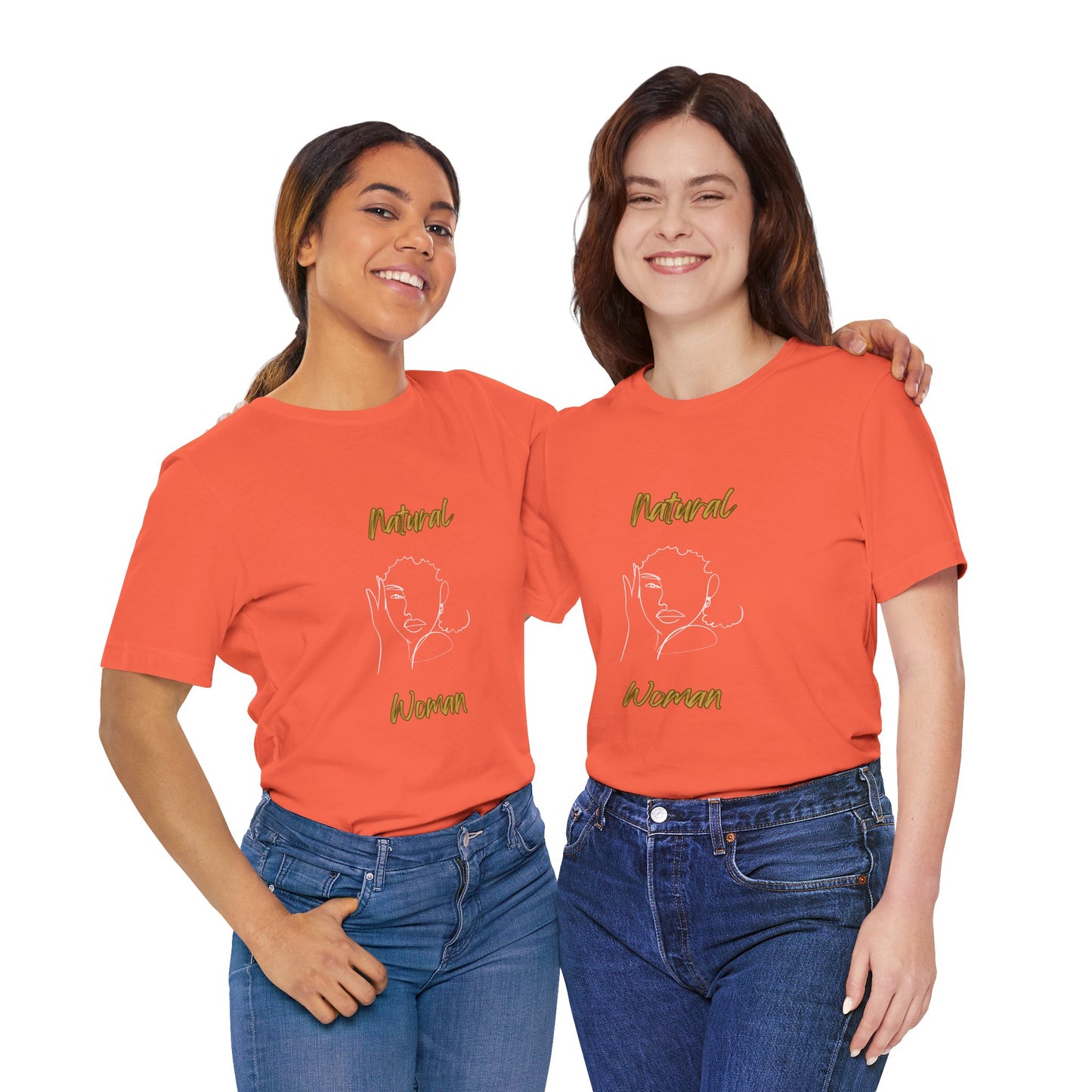 Natural Woman Let's Be Friends (WL) Short Sleeve T-Shirt