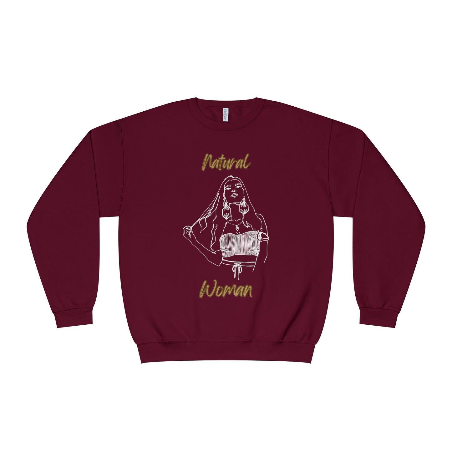Natural Woman Thinking (WL) Crewneck Sweatshirt