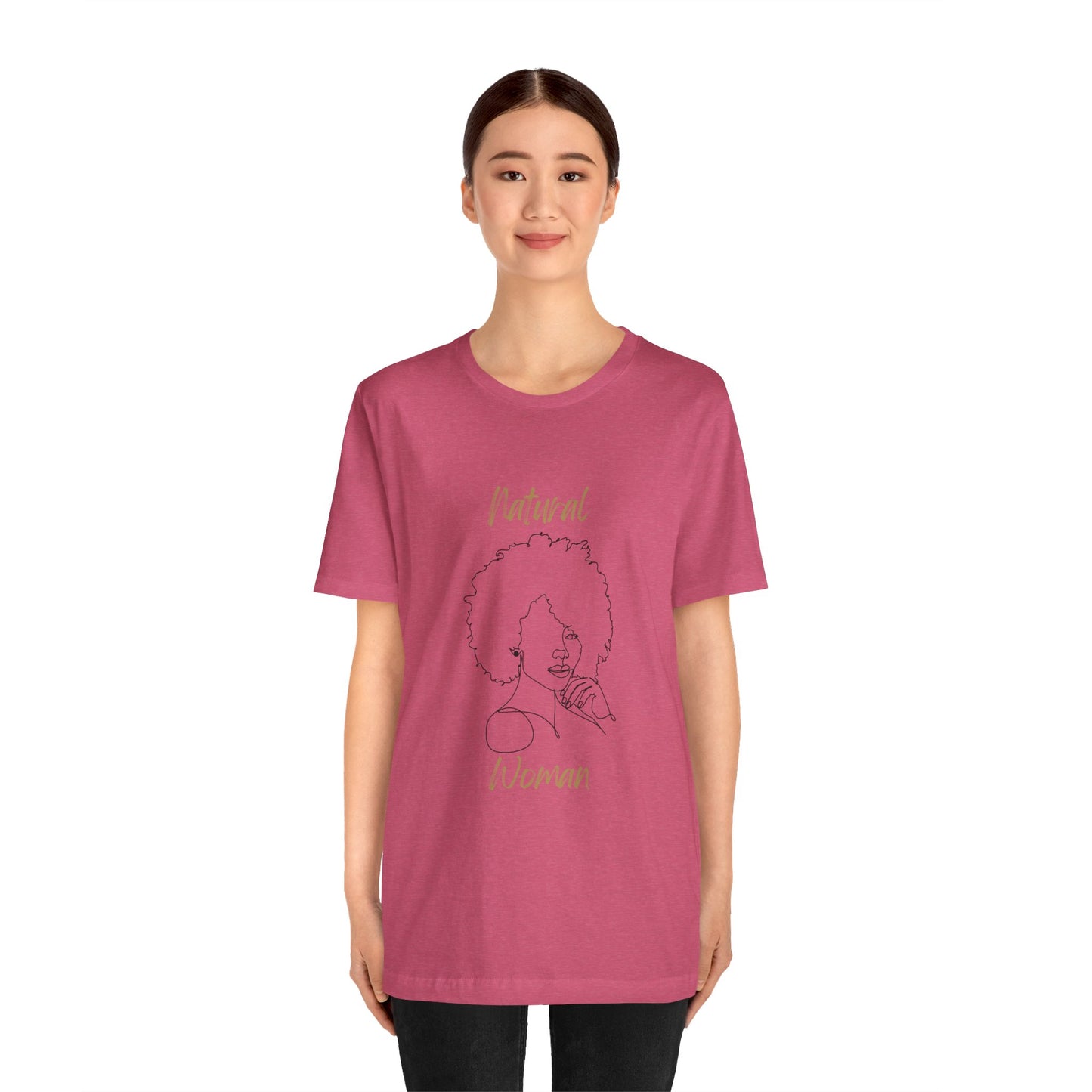 Natural Woman The Look (BL) Short Sleeve T-Shirt