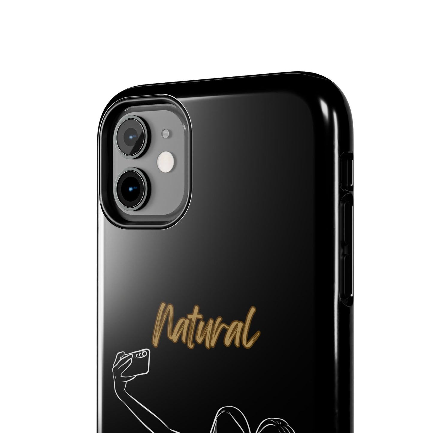 Natural Woman Friends Selfie (WL)Tough Phone Cases BLACK