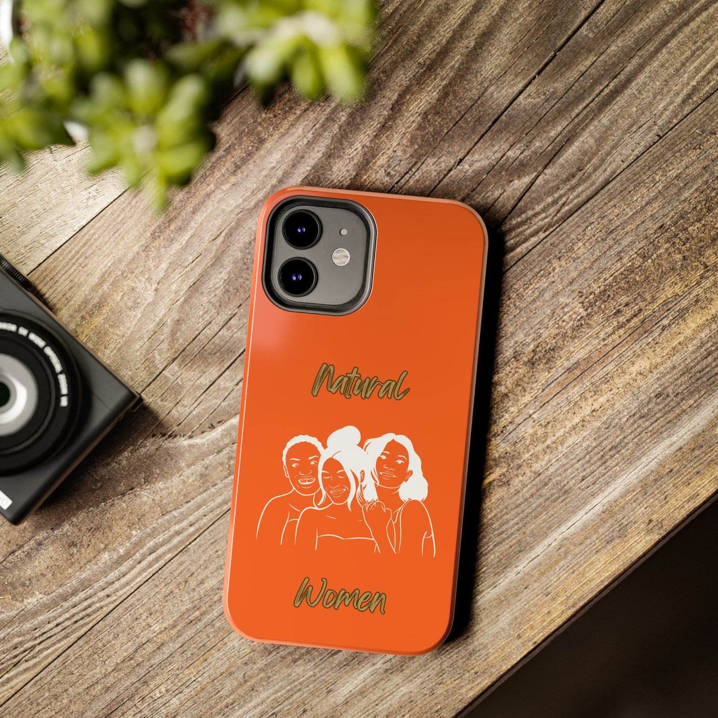 Natural Women Laughing Friends (WL)Tough Phone Cases ORANGE