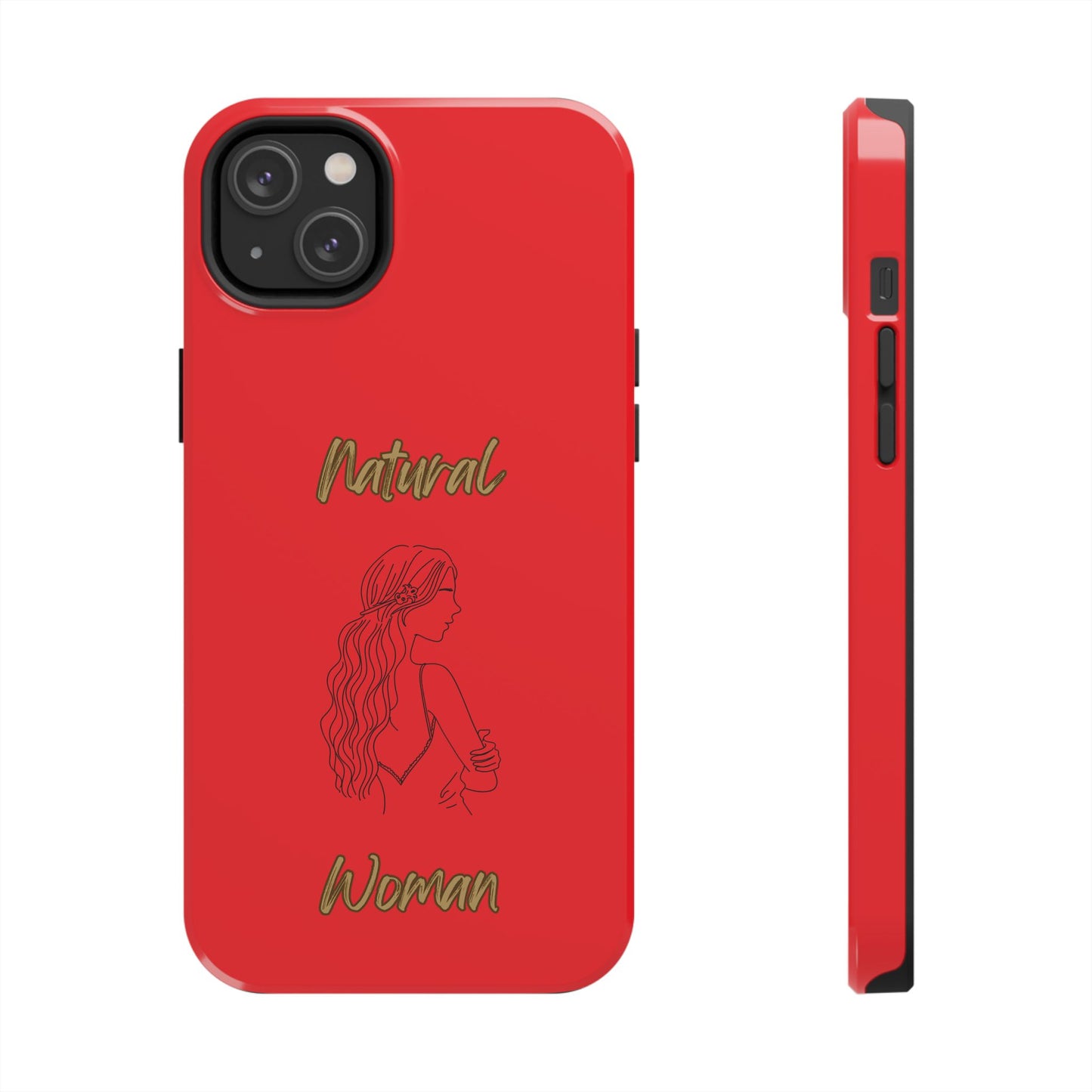 Natural Woman Young Woman (BL)Tough Phone Cases RED
