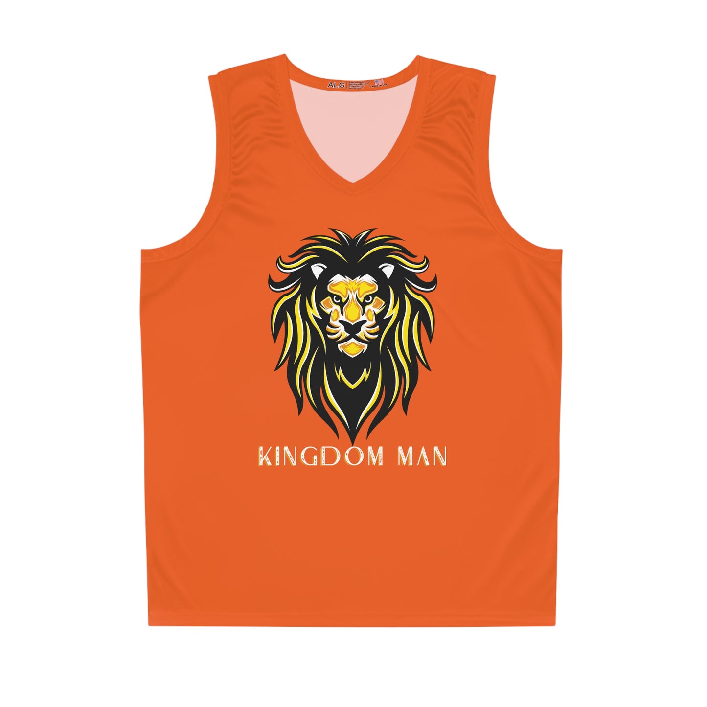 Kingdom Man (Gold) Basketball Jersey ORANGE