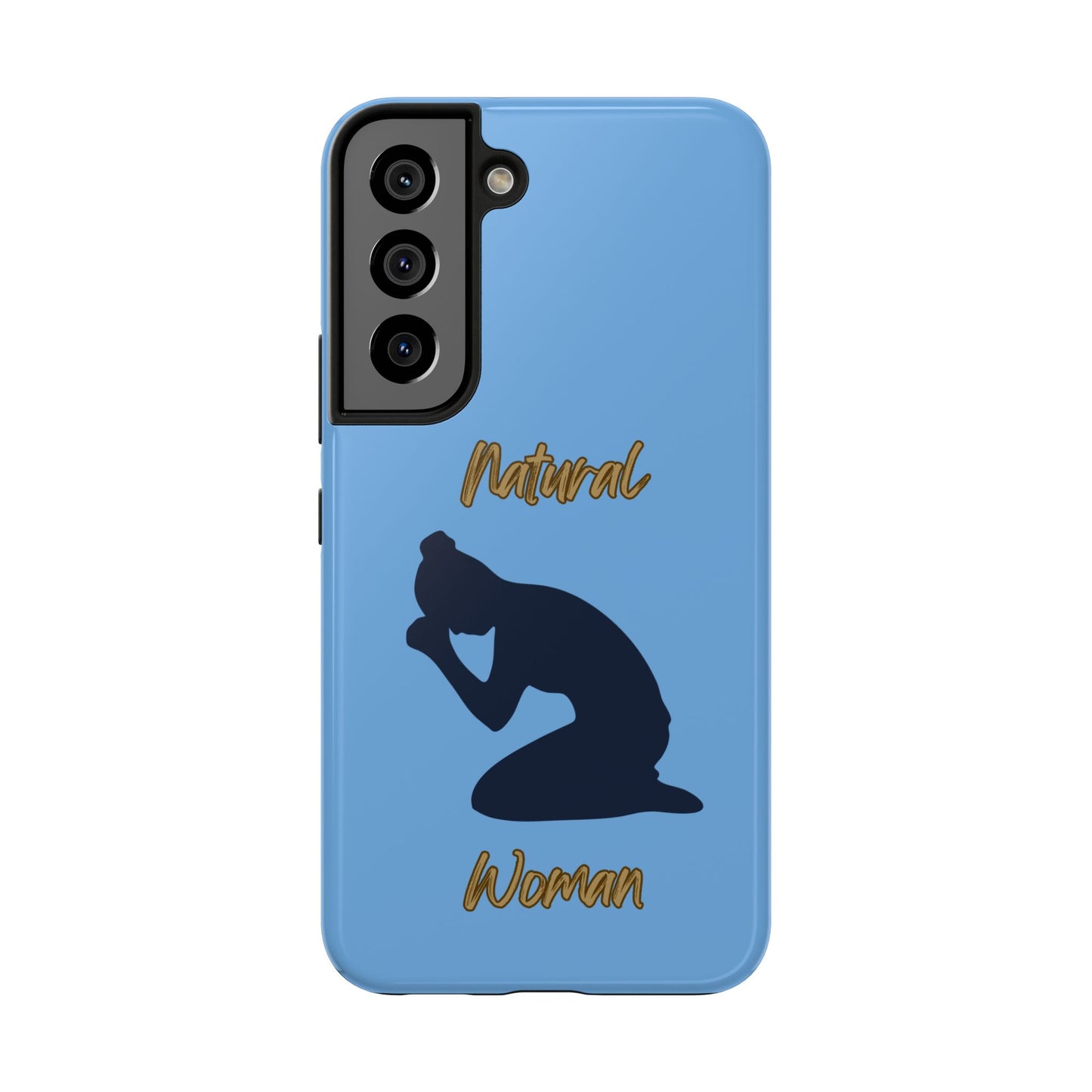 Natural Woman Pray (BL)Tough Phone Cases LIGHT BLUE