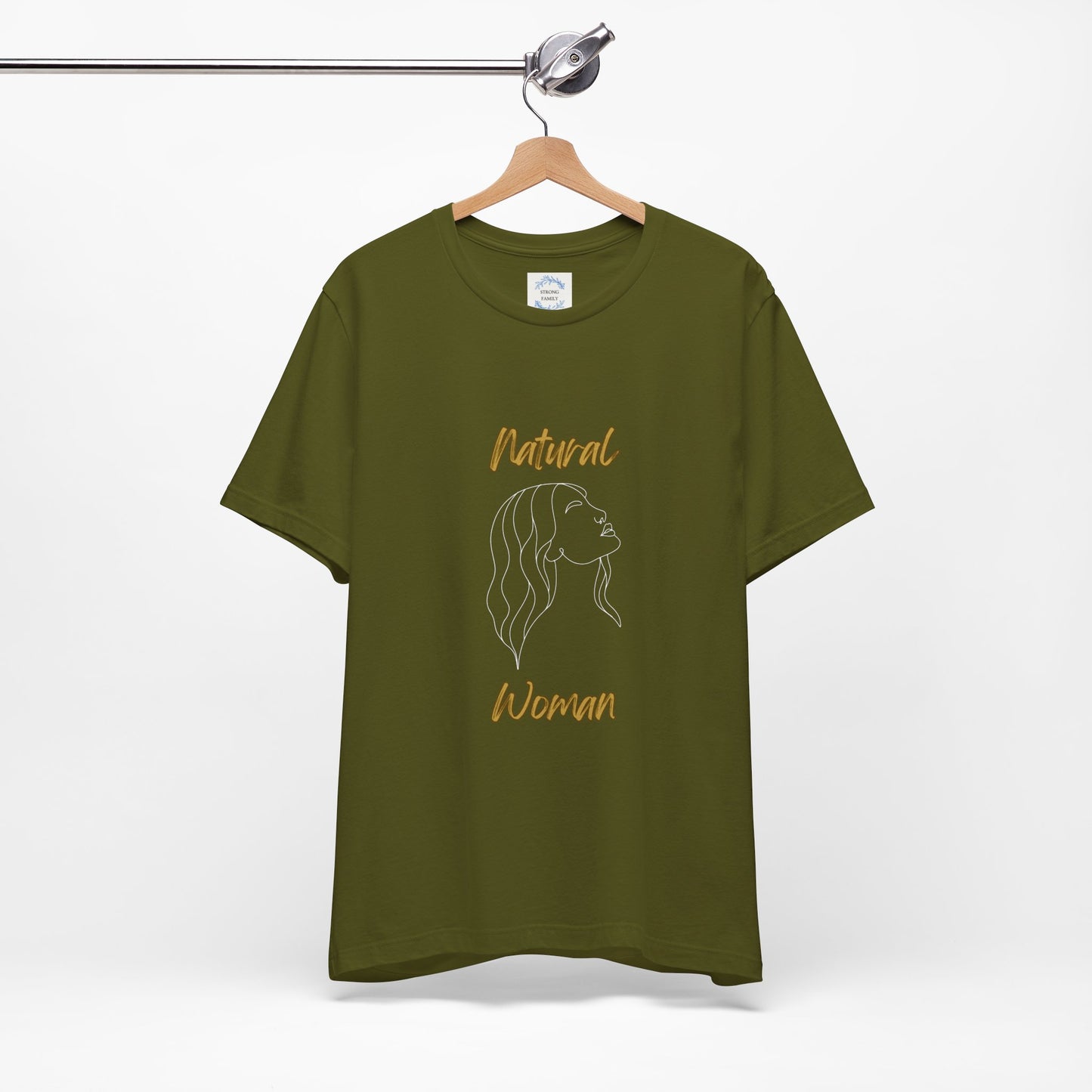 Natural Woman Breeze on Face (WL) Short Sleeve T-Shirt