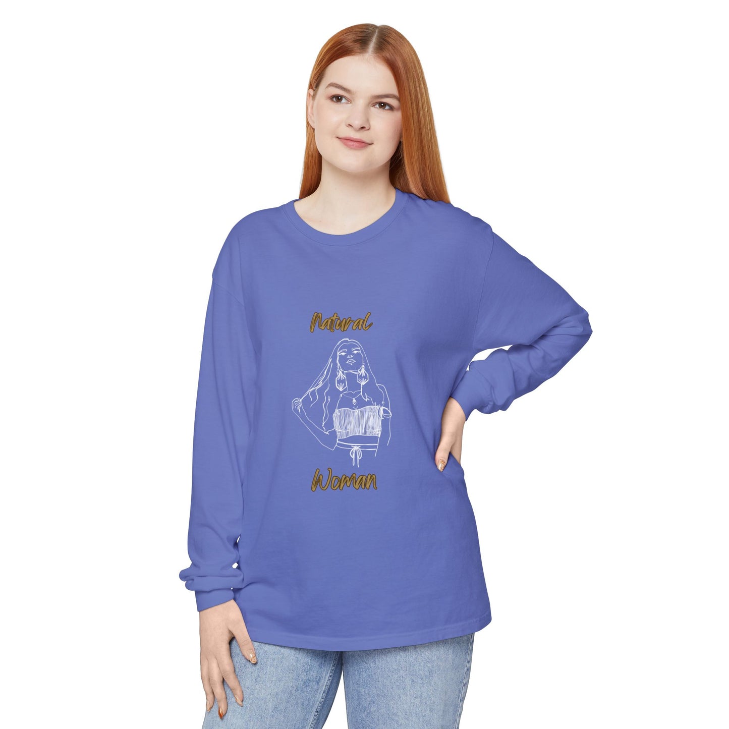 Natural Woman Thinking (WL) Long Sleeve T-Shirt