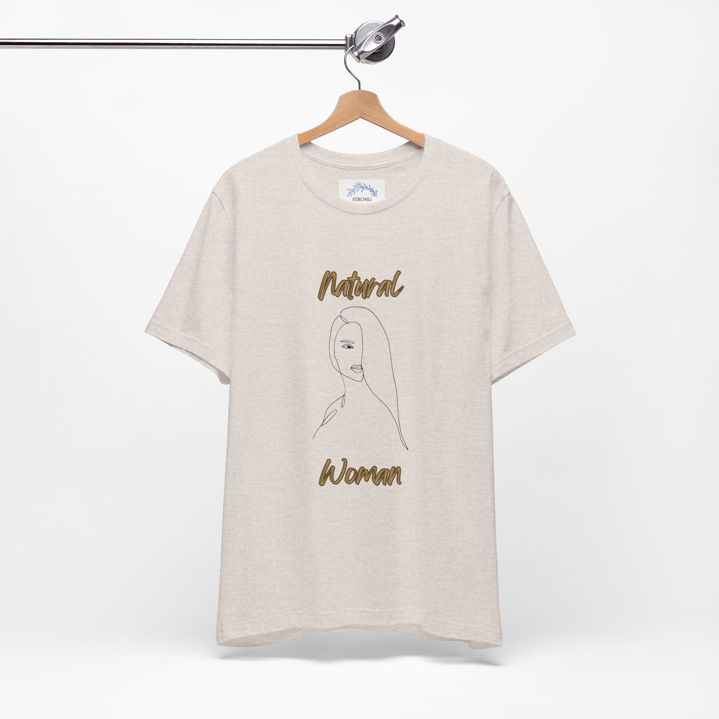 Natural Woman Covered Eye (BL) Short Sleeve T-Shirt