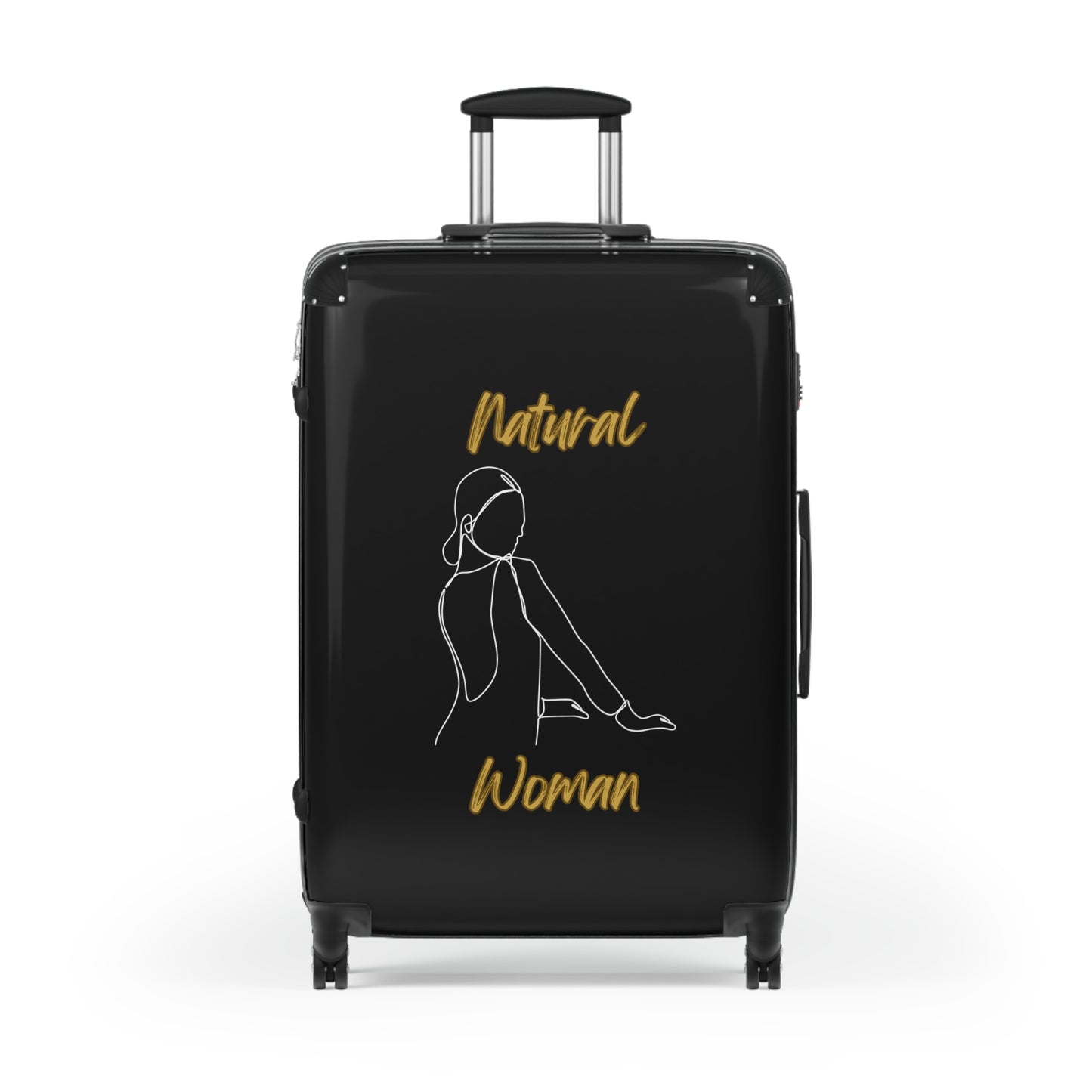 Natural Woman Hands Ready (WL) Suitcase BLACK