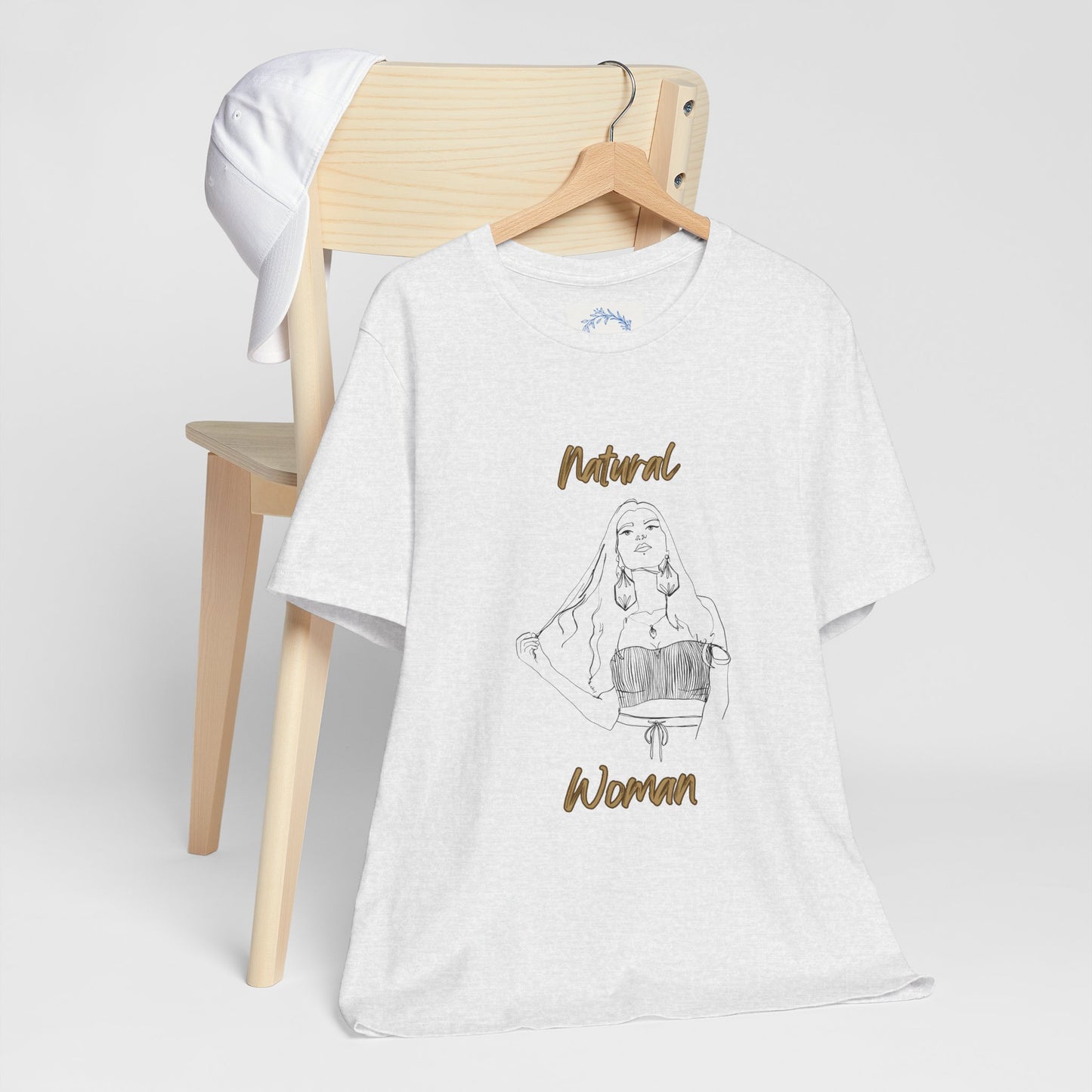 Natural Woman Thinking (BL) Short Sleeve T-Shirt