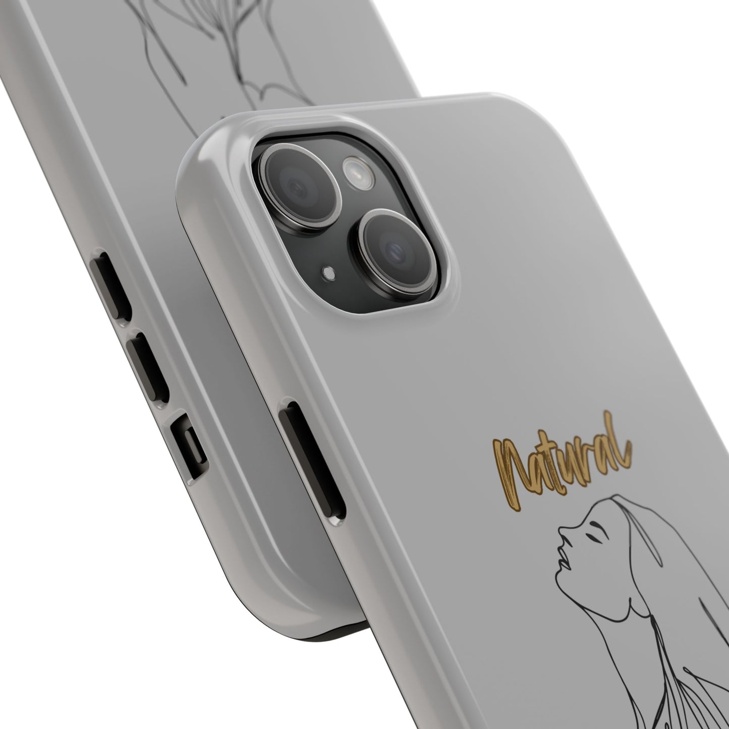 Natural Woman Appreciation (BL) Tough Phone Cases LIGHT GREY