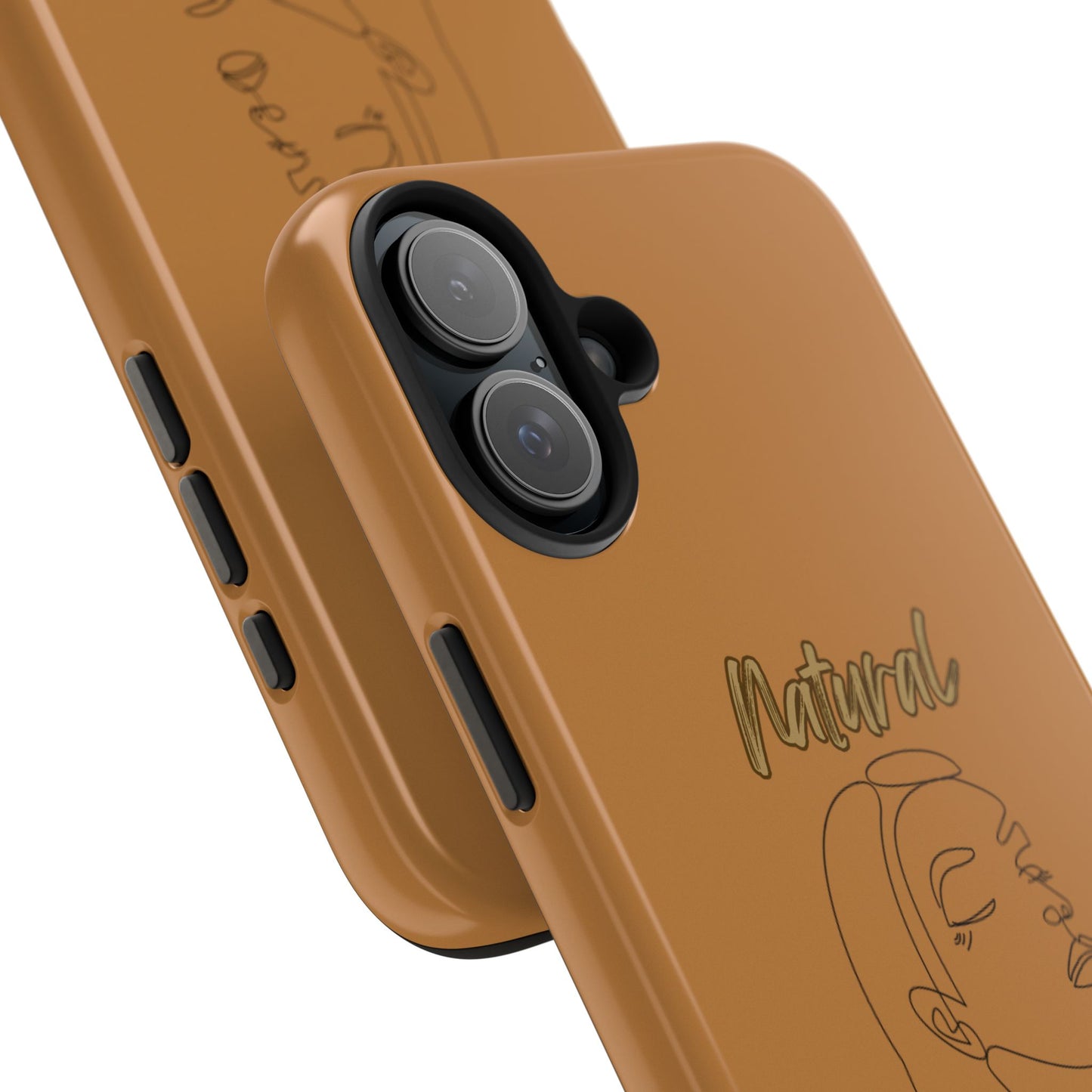 Natural Woman Calm (BL) Tough Phone Cases LIGHT BROWN