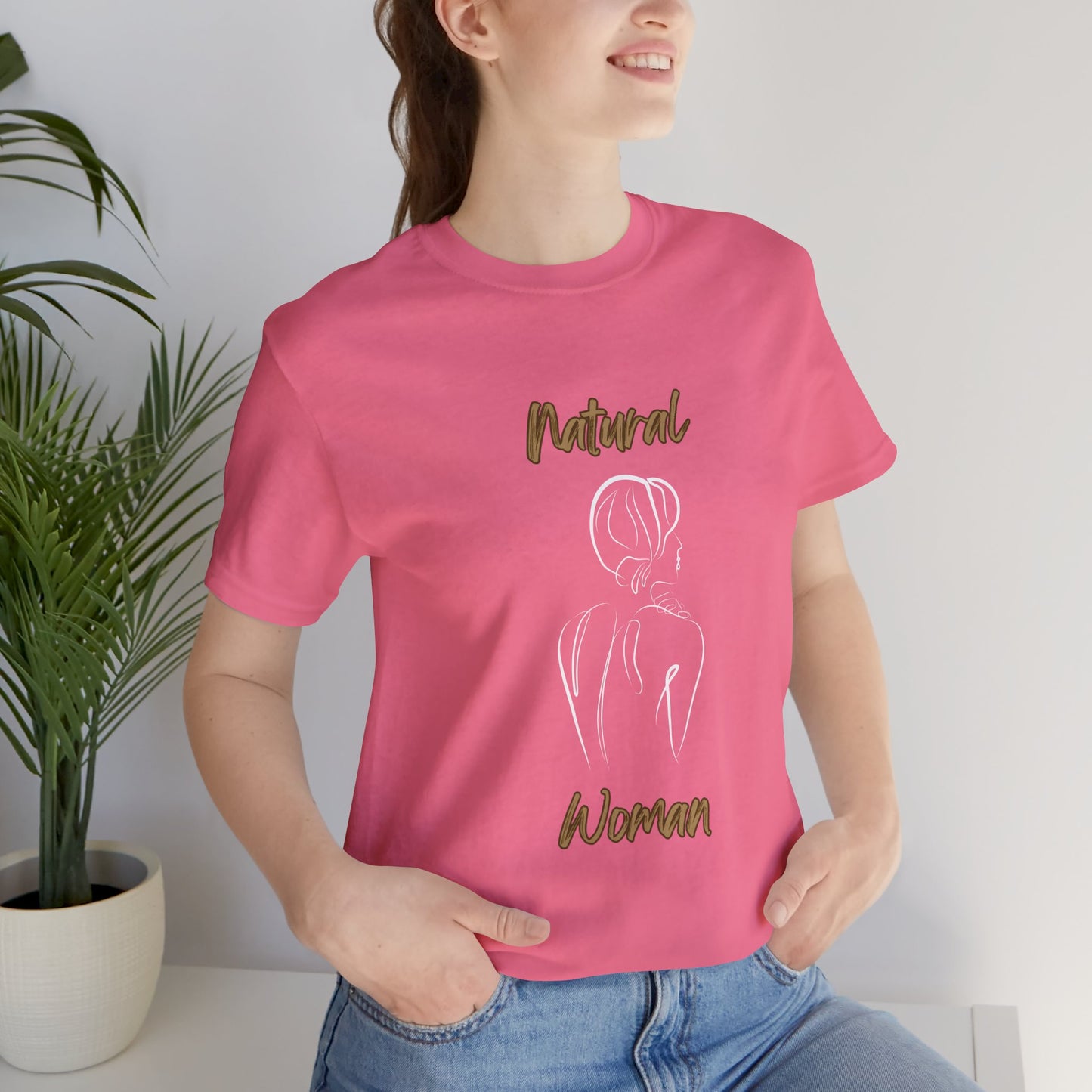 Natural Woman Back (WL) Short Sleeve T-Shirt
