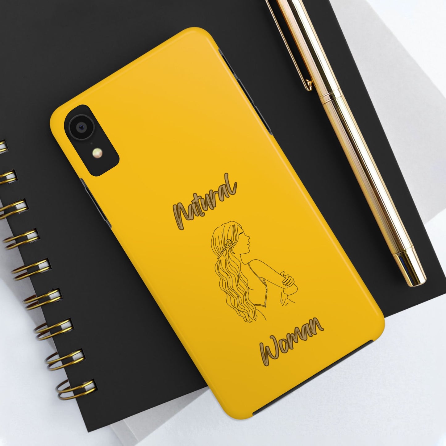 Natural Woman Young Woman (BL)Tough Phone Cases YELLOW