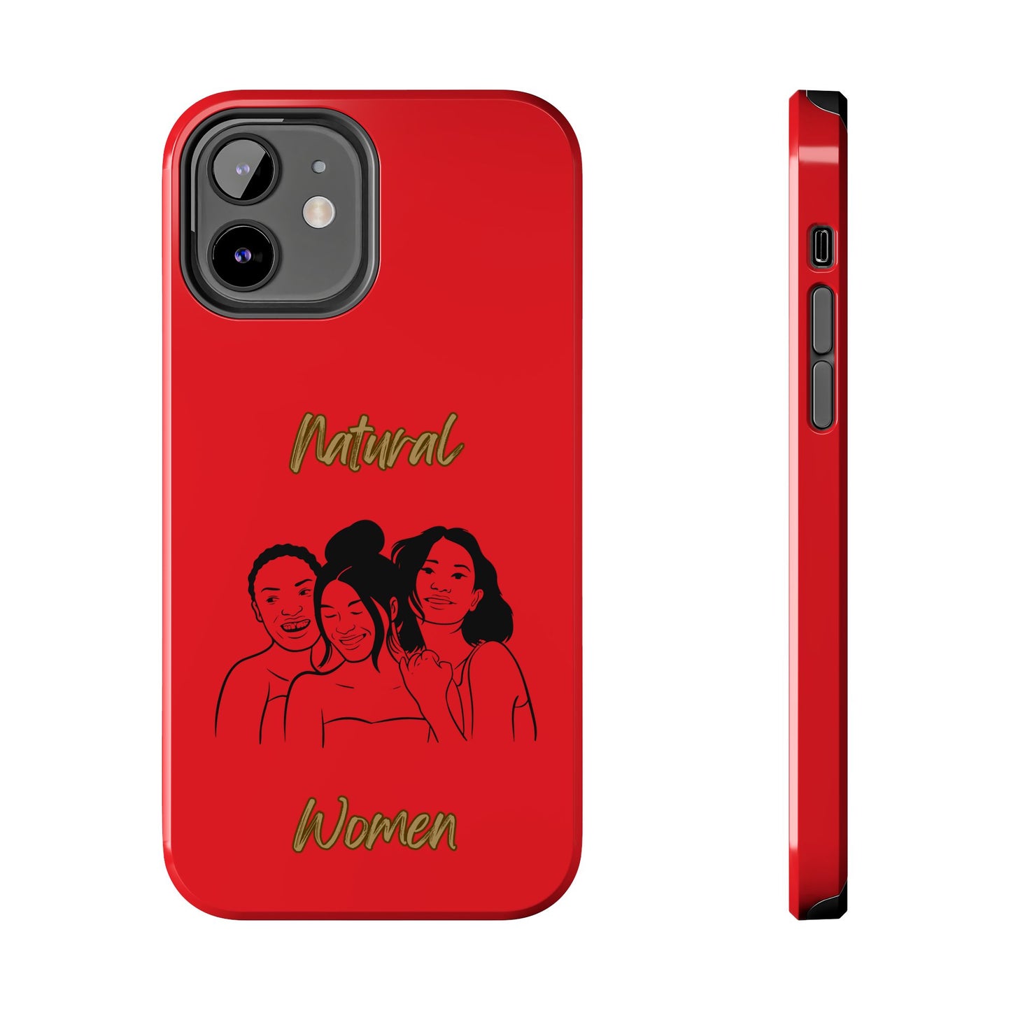 Natural Women Laughing Friends (BL)Tough Phone Cases RED