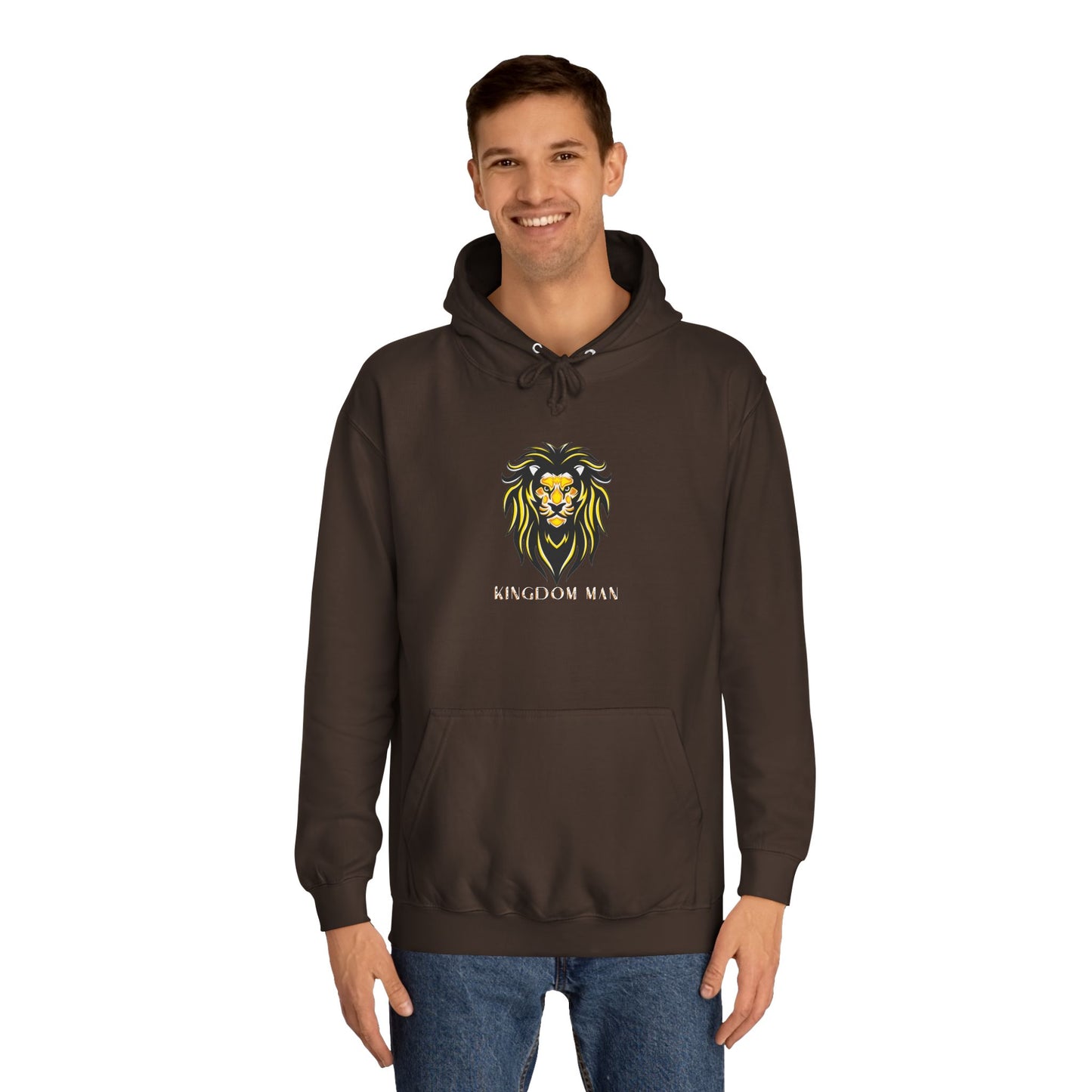 Kingdom Man (White/Gold) Hoodies