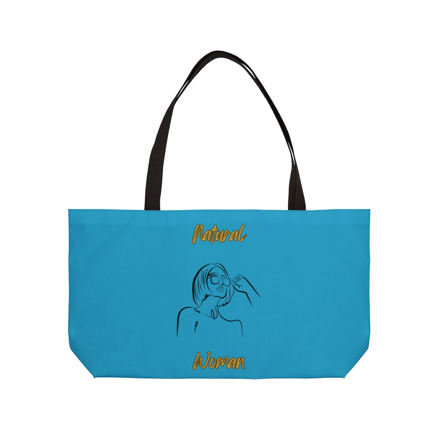 Natural Woman Bright Future (BL) Weekender Tote Bag TURQUOISE