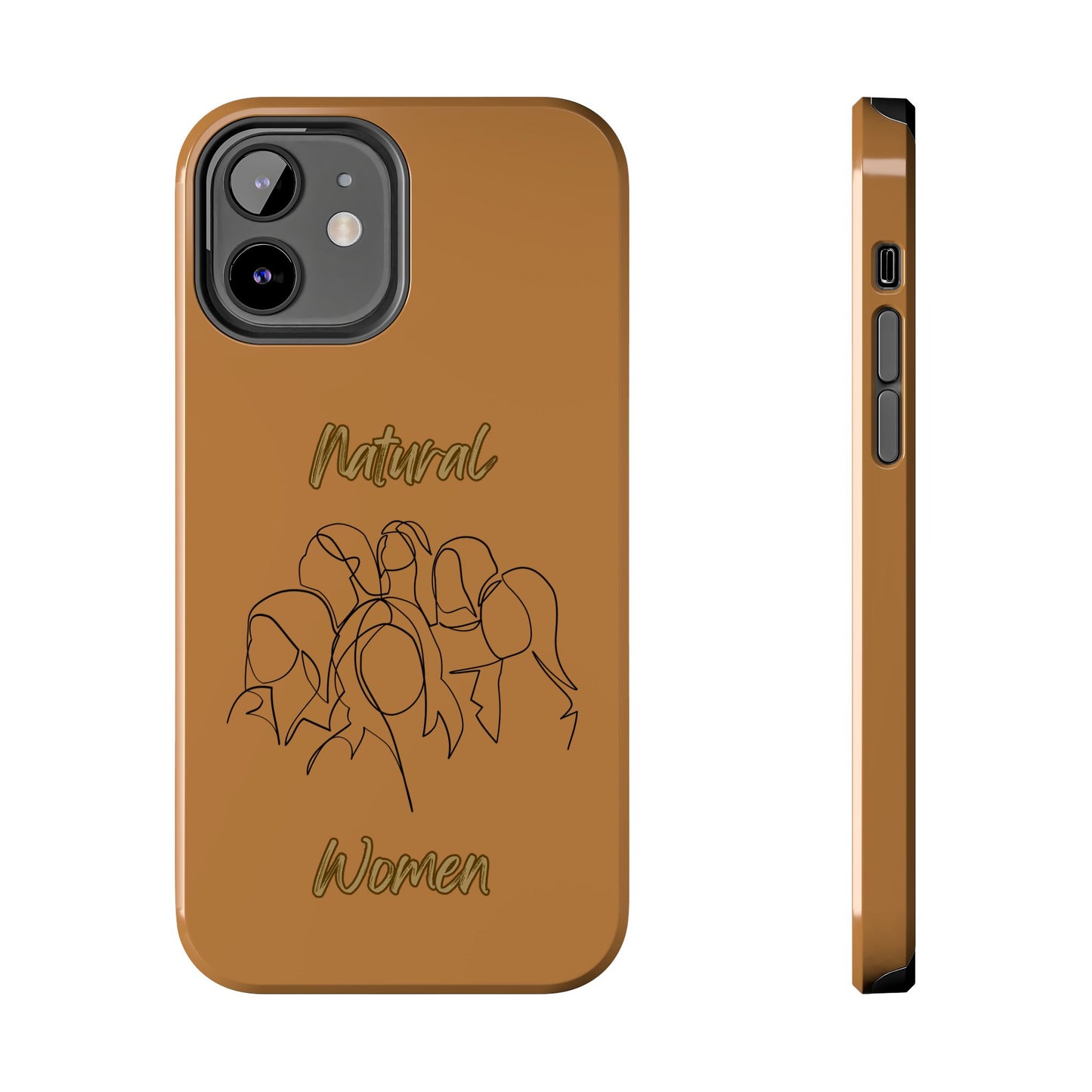 Natural Woman Professionals (BL)Tough Phone Cases LIGHT BROWN