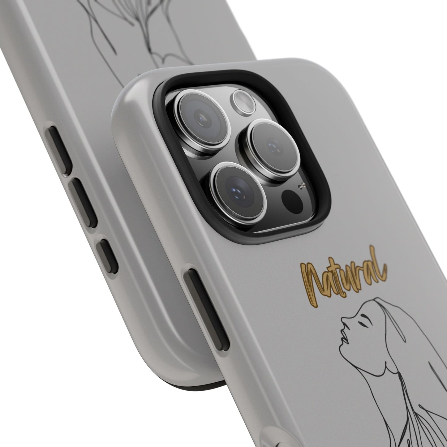 Natural Woman Appreciation (BL) Tough Phone Cases LIGHT GREY