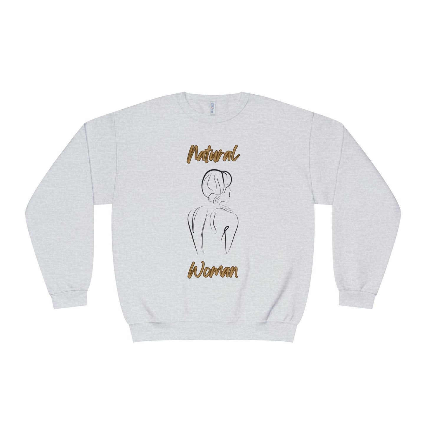 Natural Woman Back (BL) Crewneck Sweatshirt