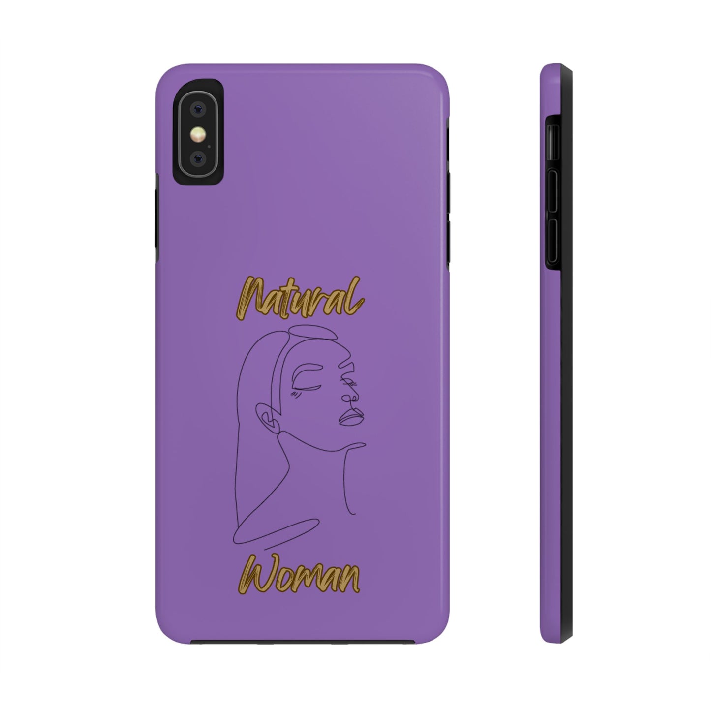 Natural Woman Calm (BL) Tough Phone Cases LIGHT PURPLE