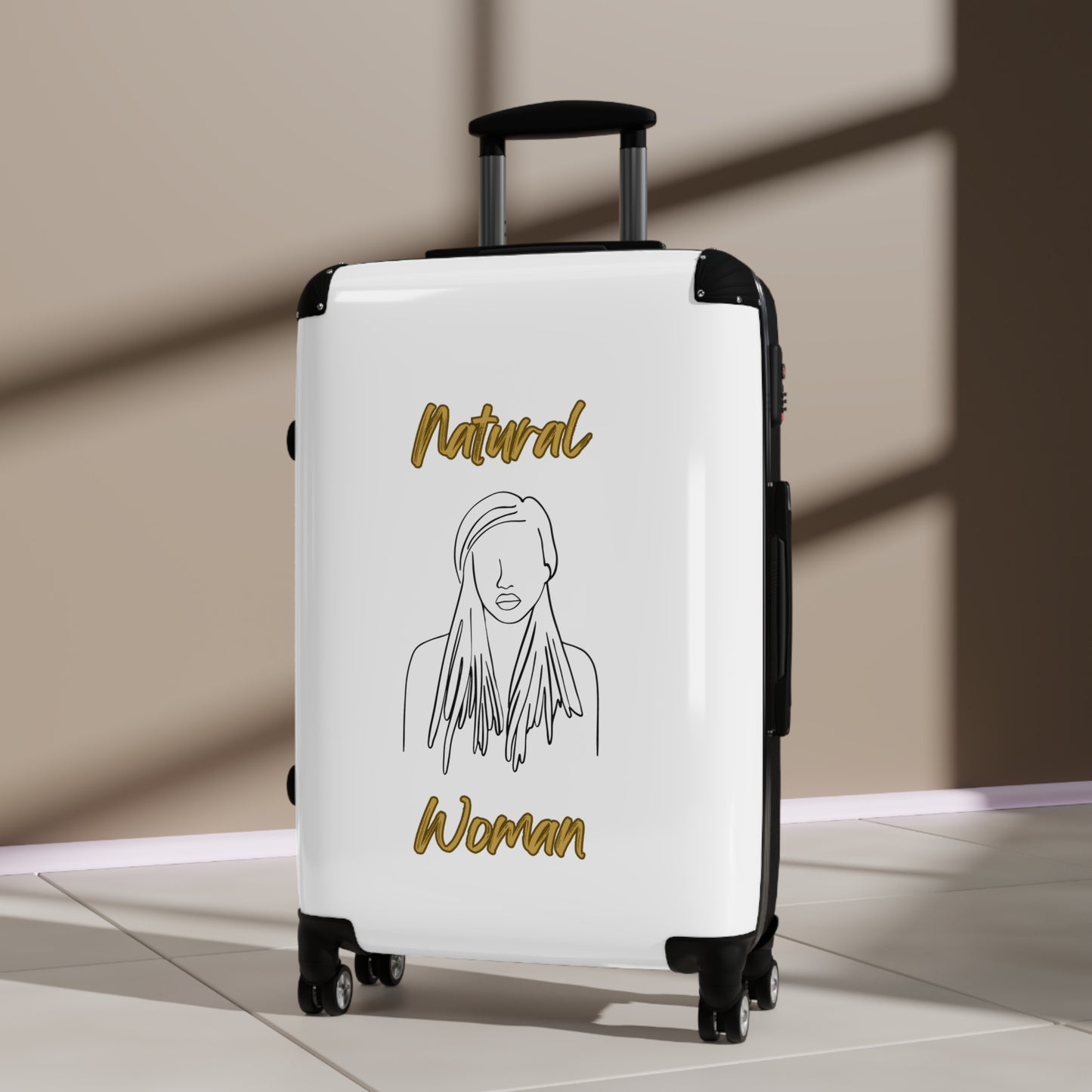 Natural Woman Content (BL) Suitcase WHITE