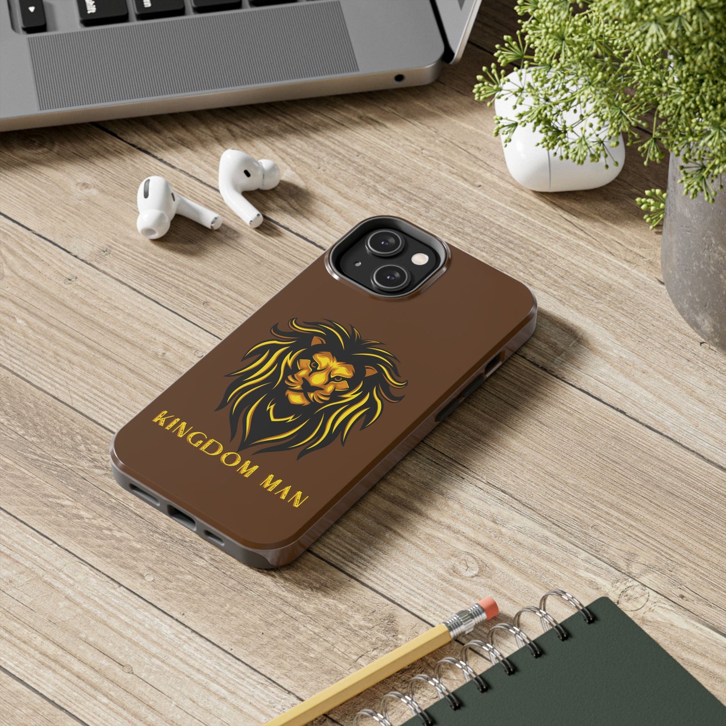 KIngdom Man (Gold Label) Tough Phone Cases BROWN