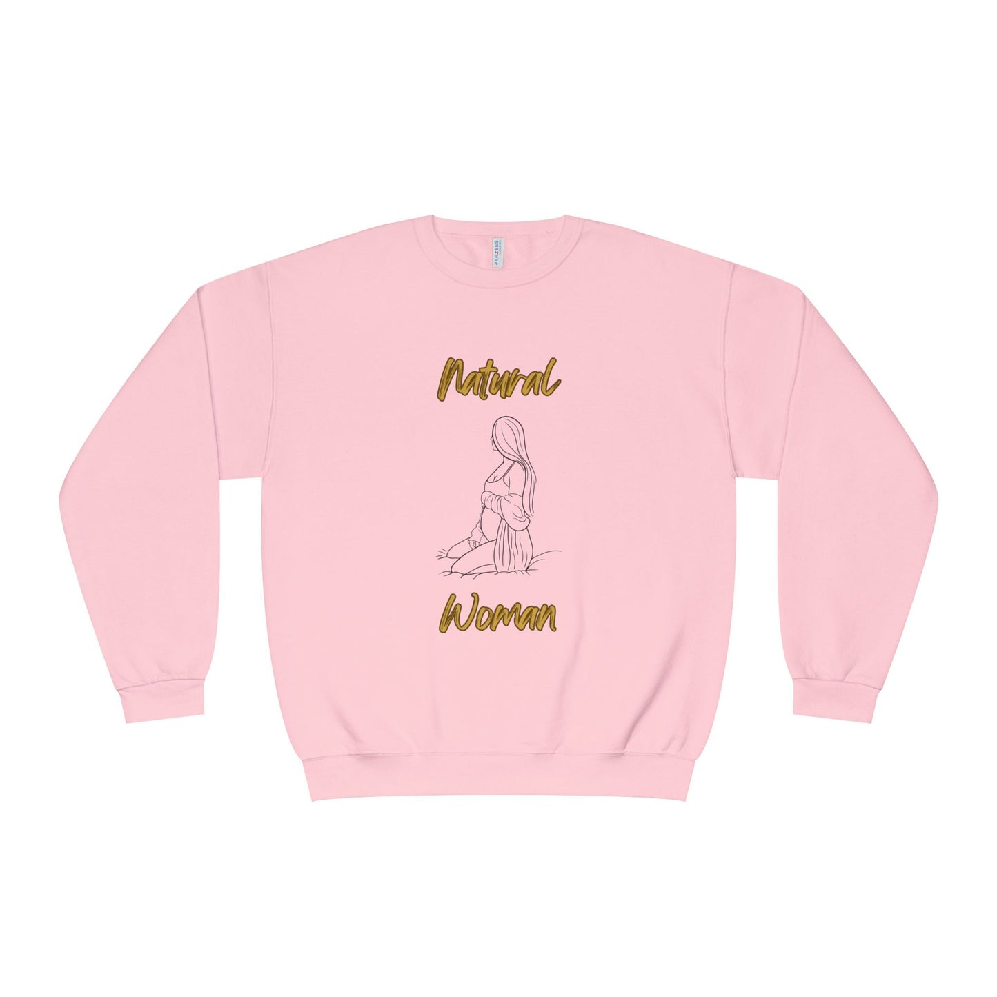 Natural Woman Expecting (BL) Crewneck Sweatshirt
