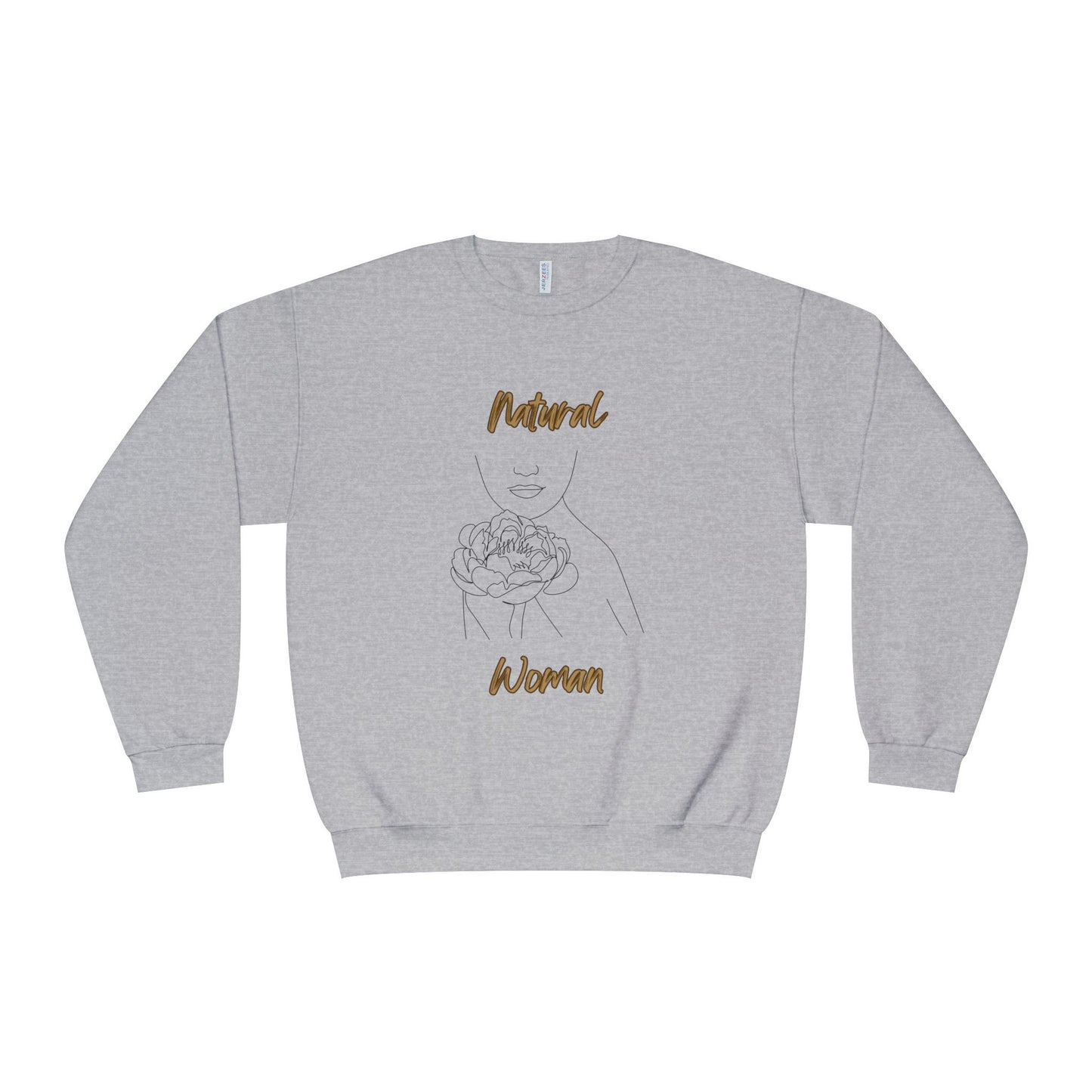 Natural Woman Kissed Flower (BL) Crewneck Sweatshirt