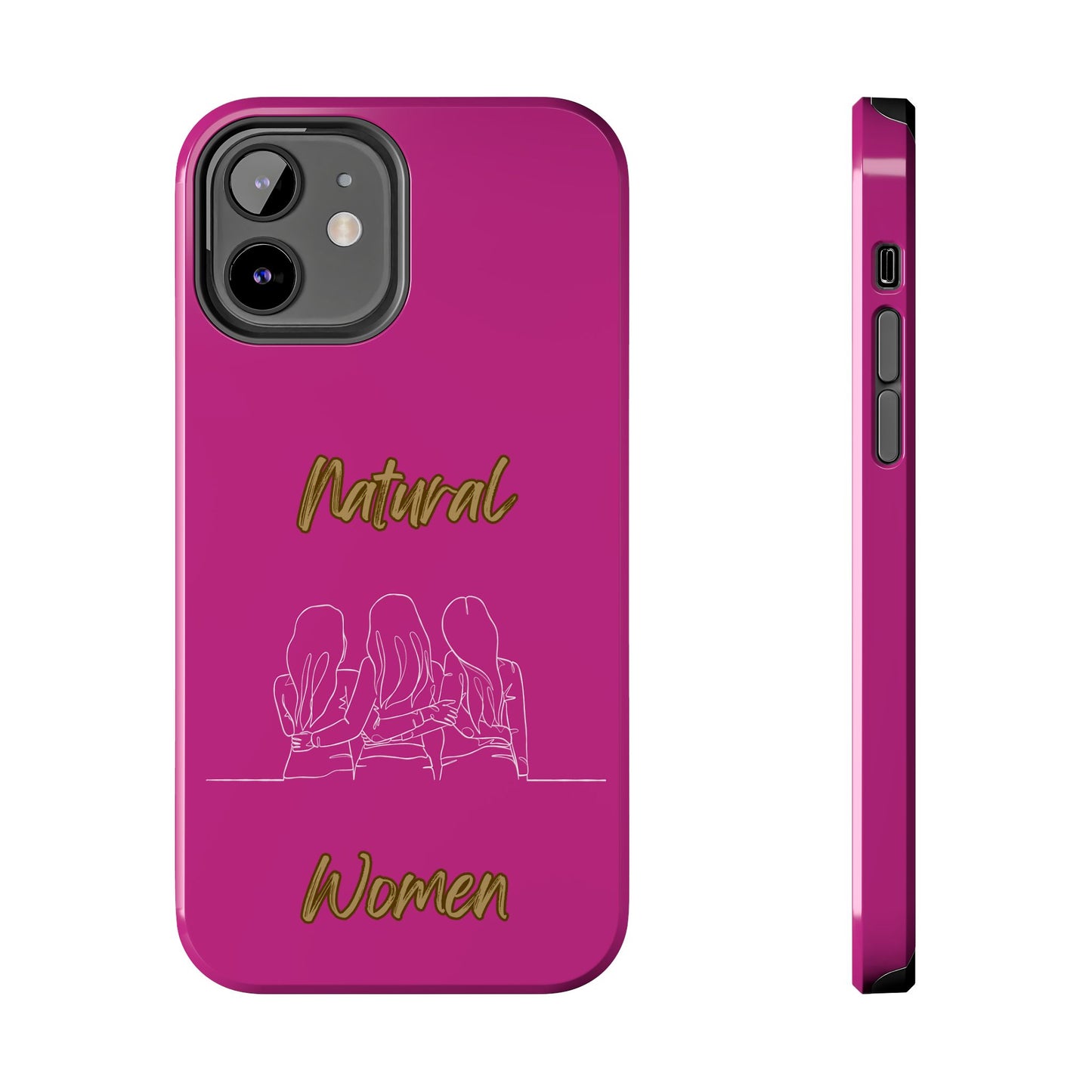 Natural Woman Loving Friends (WL) Tough Phone Cases PINK