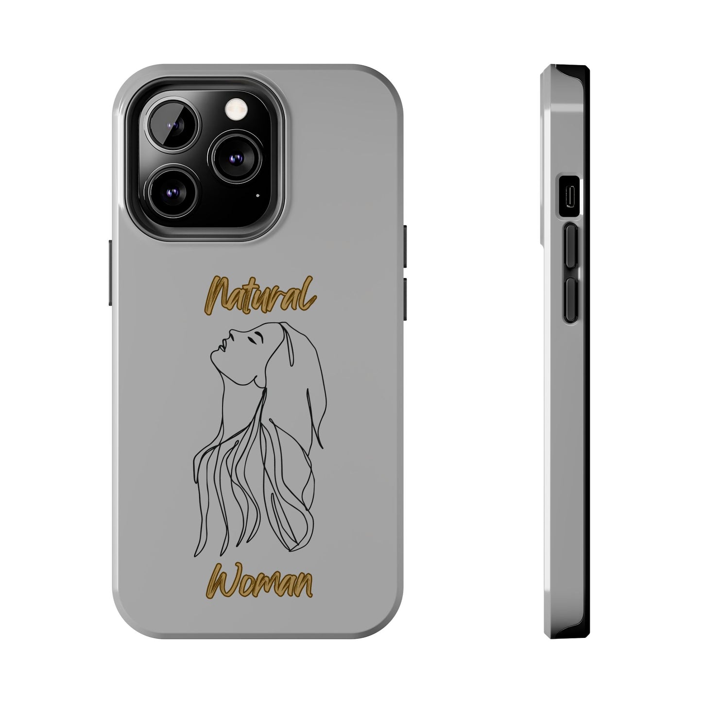 Natural Woman Appreciation (BL) Tough Phone Cases LIGHT GREY