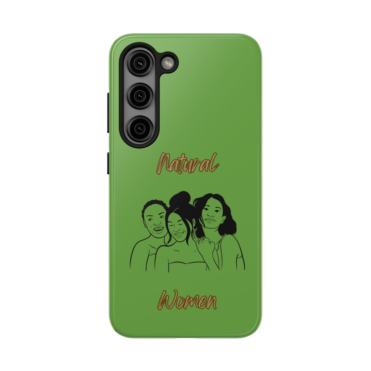 Natural Women Laughing Friends (BL)Tough Phone Cases GREEN