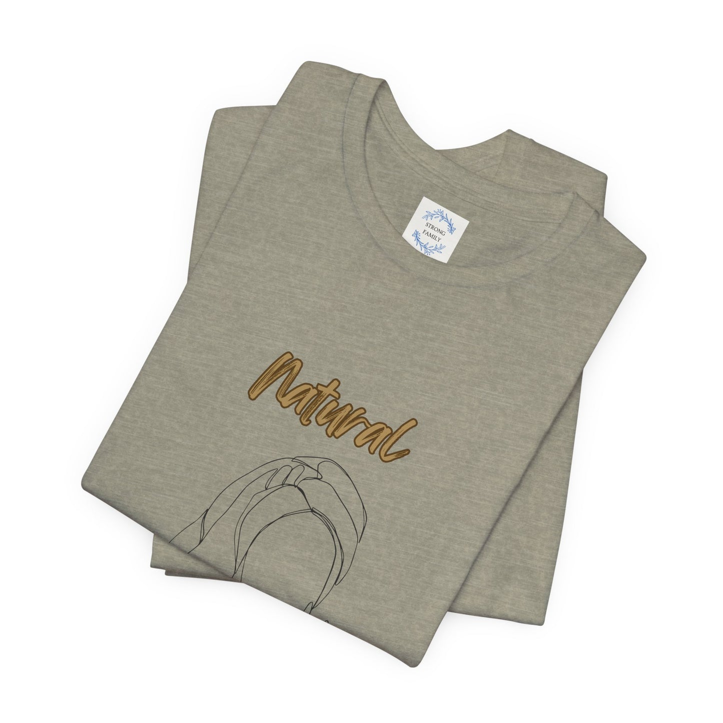 Natural Woman Towel Wrapped (BL) Short Sleeve T-Shirt