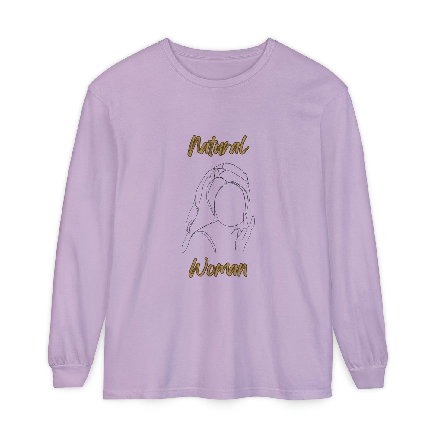 Natural Woman Towel Wrapped (BL) Long Sleeve T-Shirt
