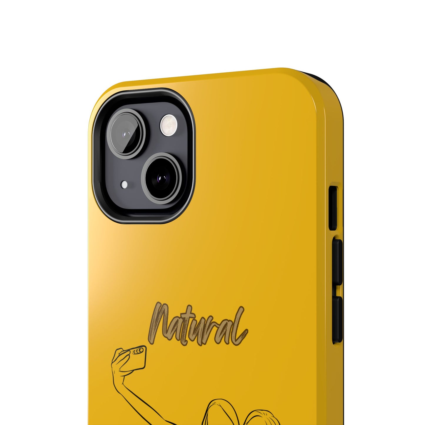 Natural Woman Friends Selfie (BL)Tough Phone Cases YELLOW