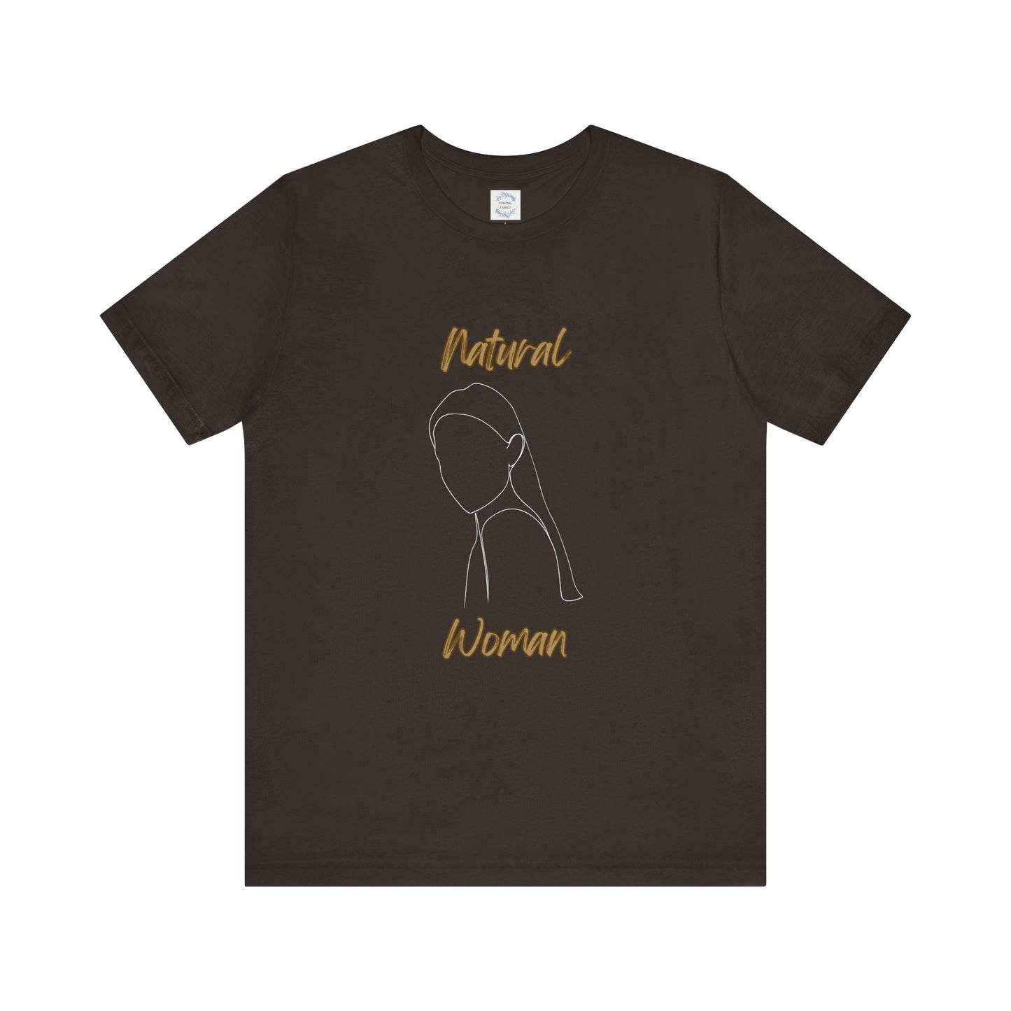 Natural Woman Tilted Look (WL) Short Sleeve T-Shirt