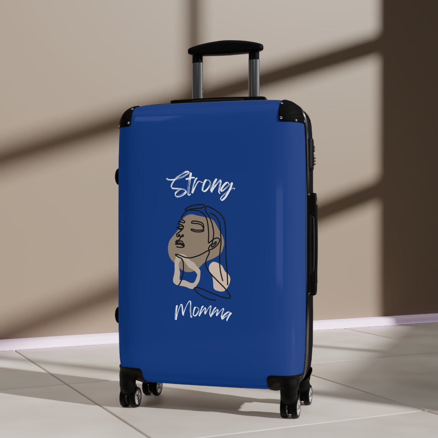 Strong Momma (WL) Luggage Bags DARK BLUE