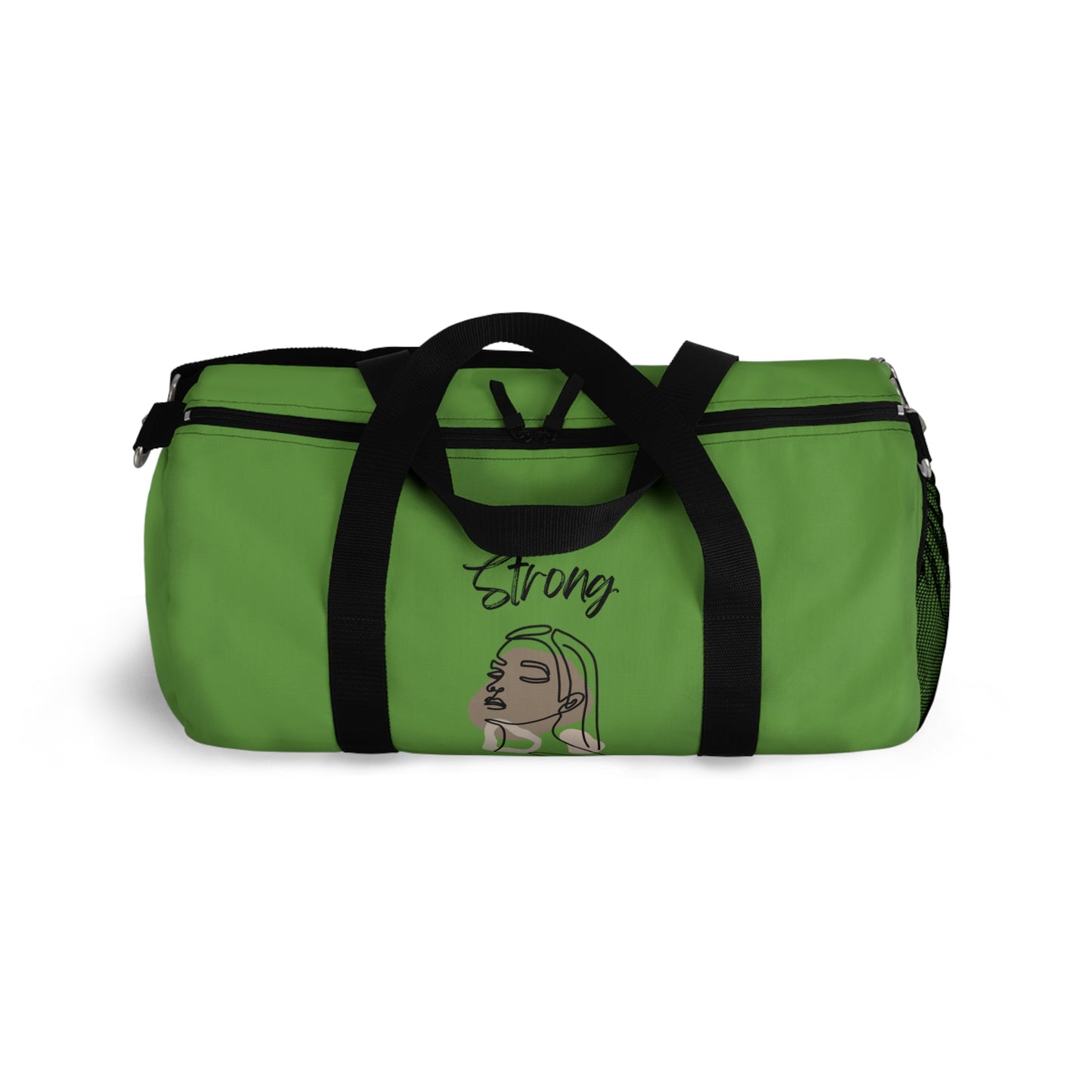 Strong Momma (BL) Duffel Bag GREEN