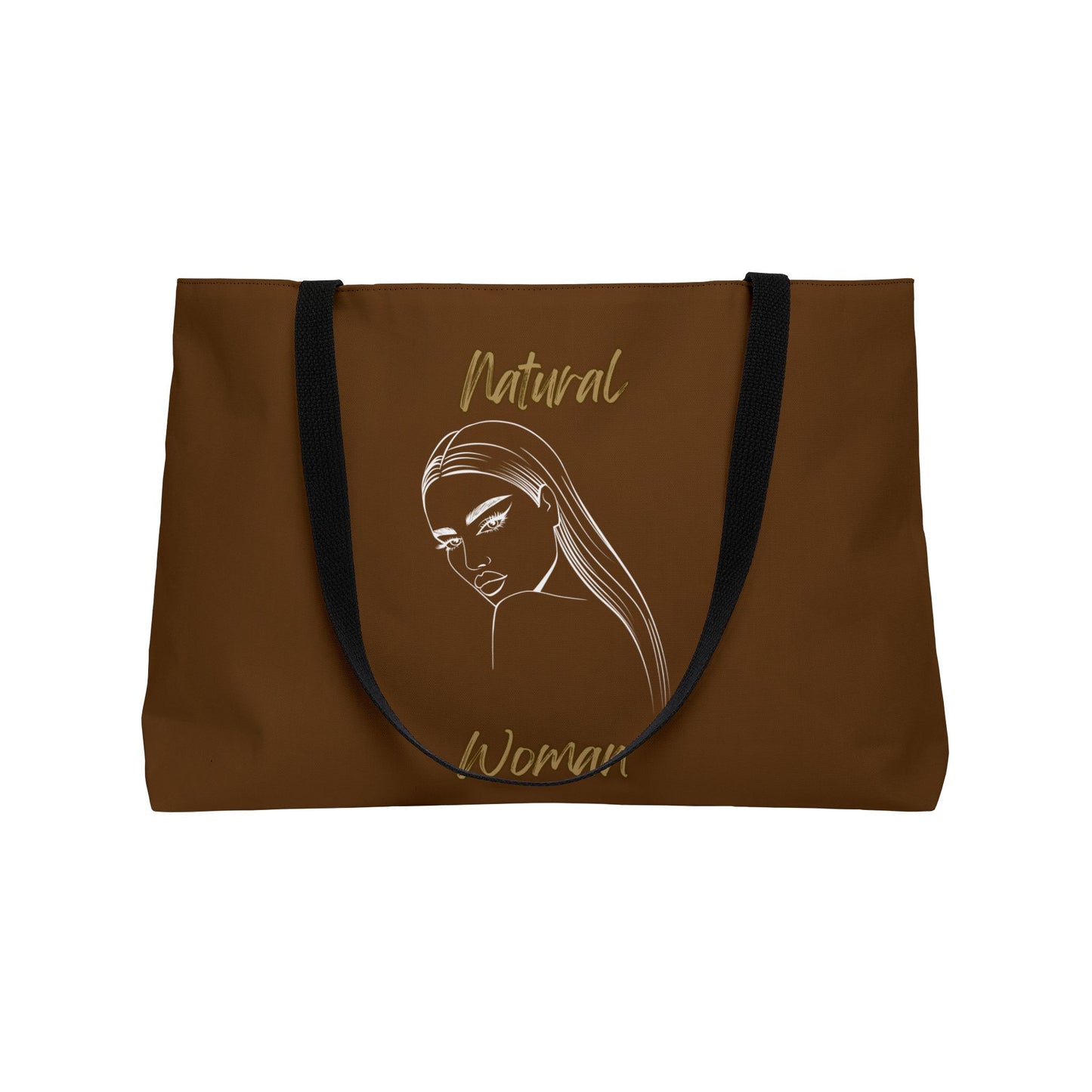 Natural Woman The Stare (WL) Weekender Tote Bag BROWN