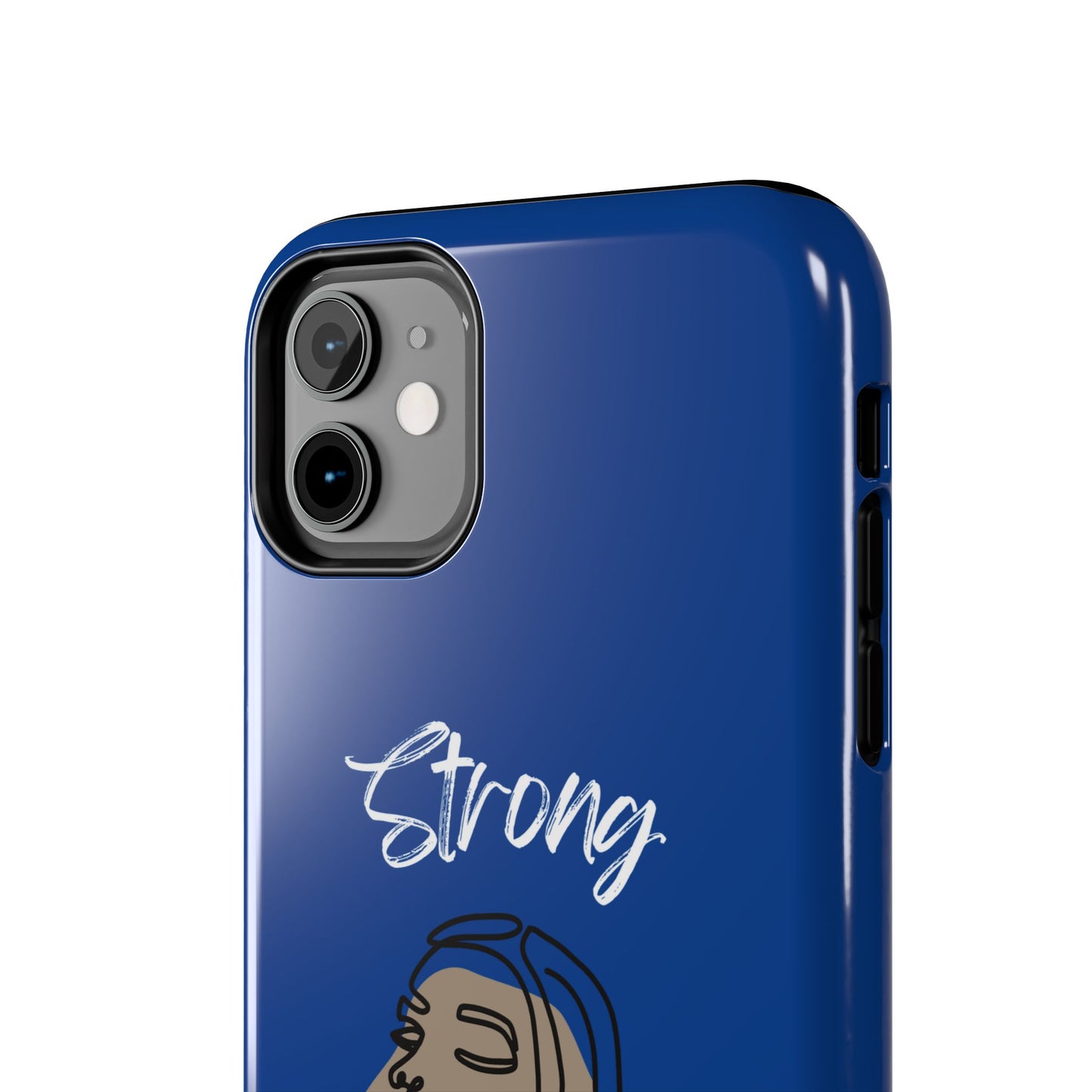 Strong Momma (WL) Tough Phone Cases DARK BLUE