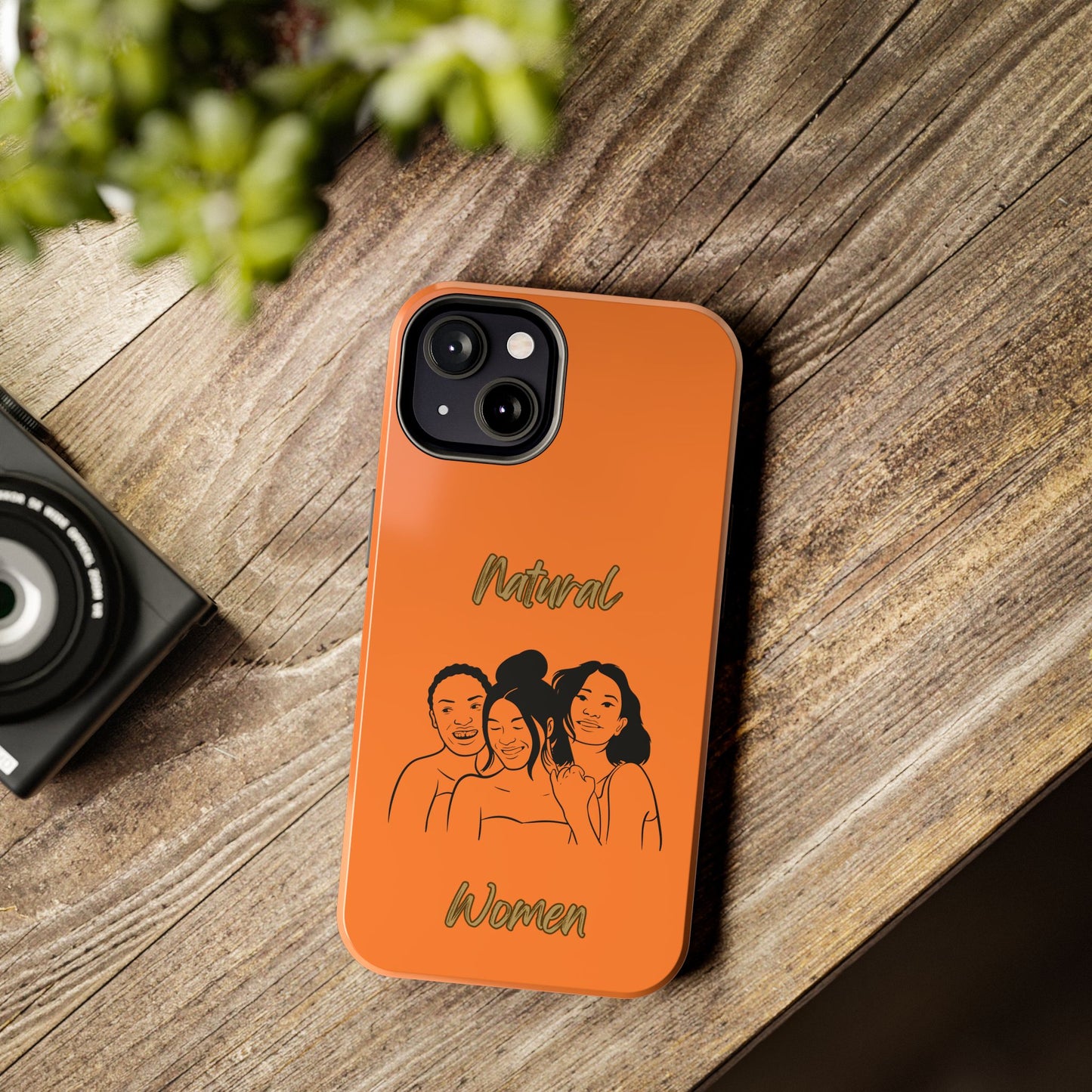 Natural Women Laughing Friends (BL)Tough Phone Cases CRUSTA