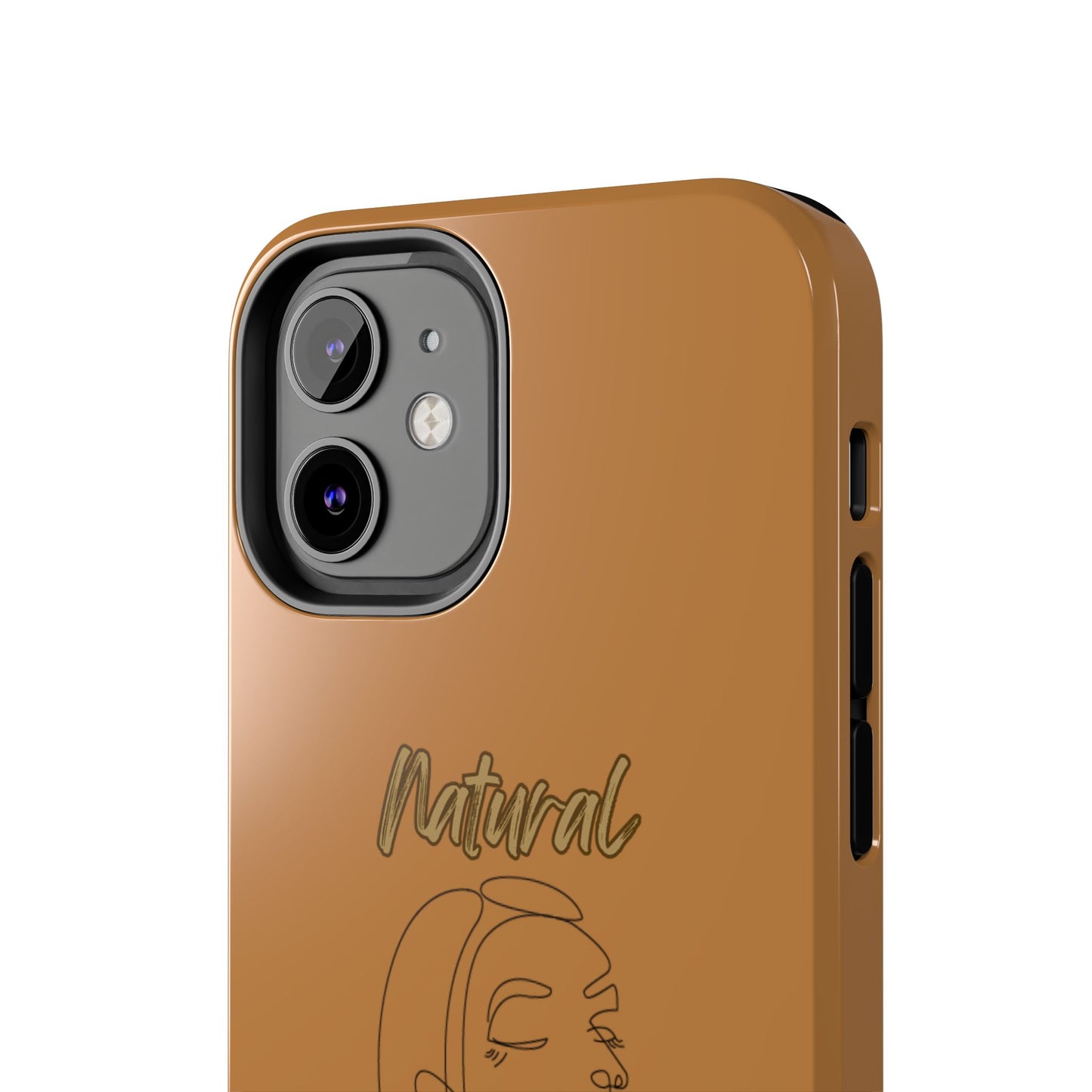 Natural Woman Calm (BL) Tough Phone Cases LIGHT BROWN