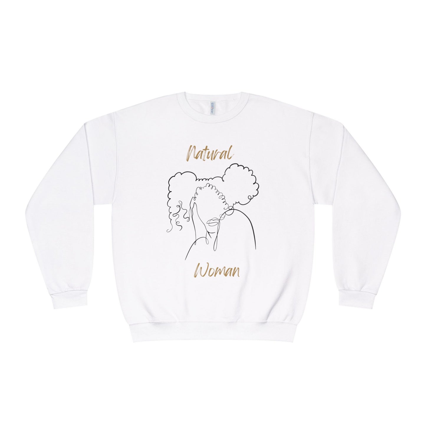 Natural Woman Twin Puffs (BL) Crewneck Sweatshirt