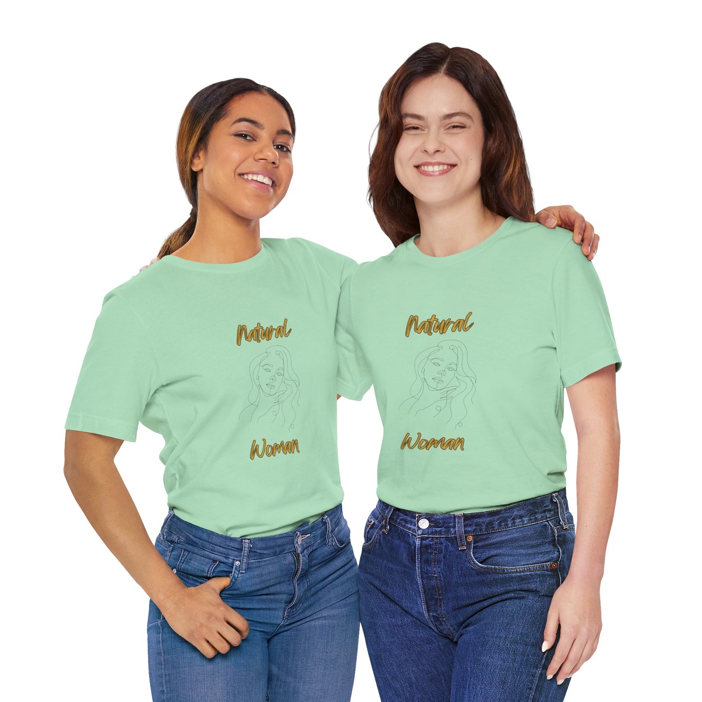 Natural Woman Hola (BL) Short Sleeve T-Shirt