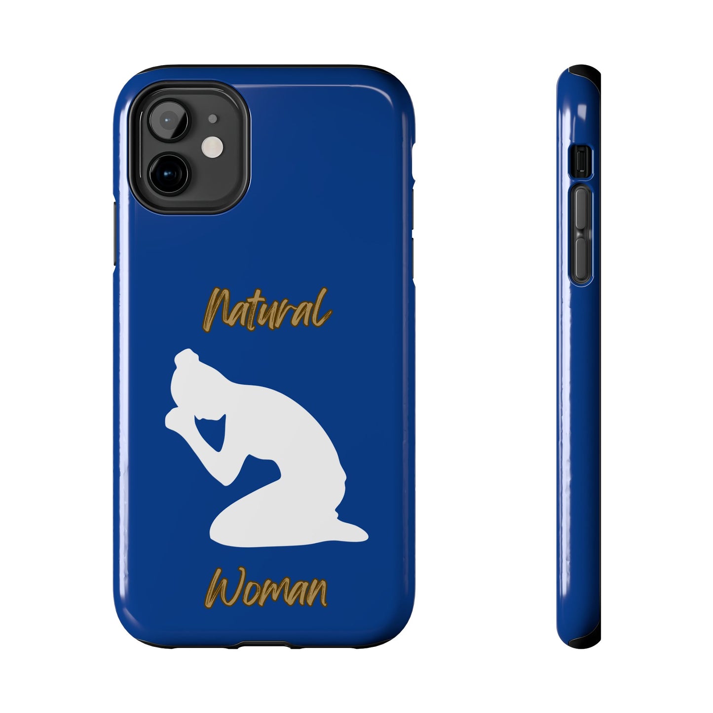 Natural Woman Pray (WL) Tough Phone Cases DARK BLUE