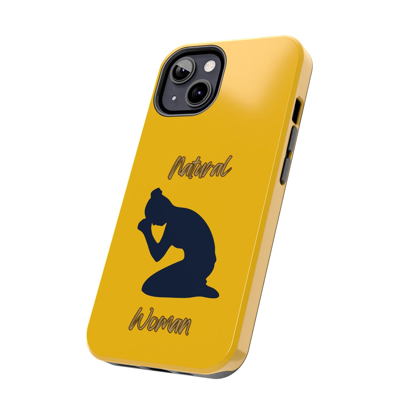 Natural Woman Pray (BL) Tough Phone Cases YELLOW