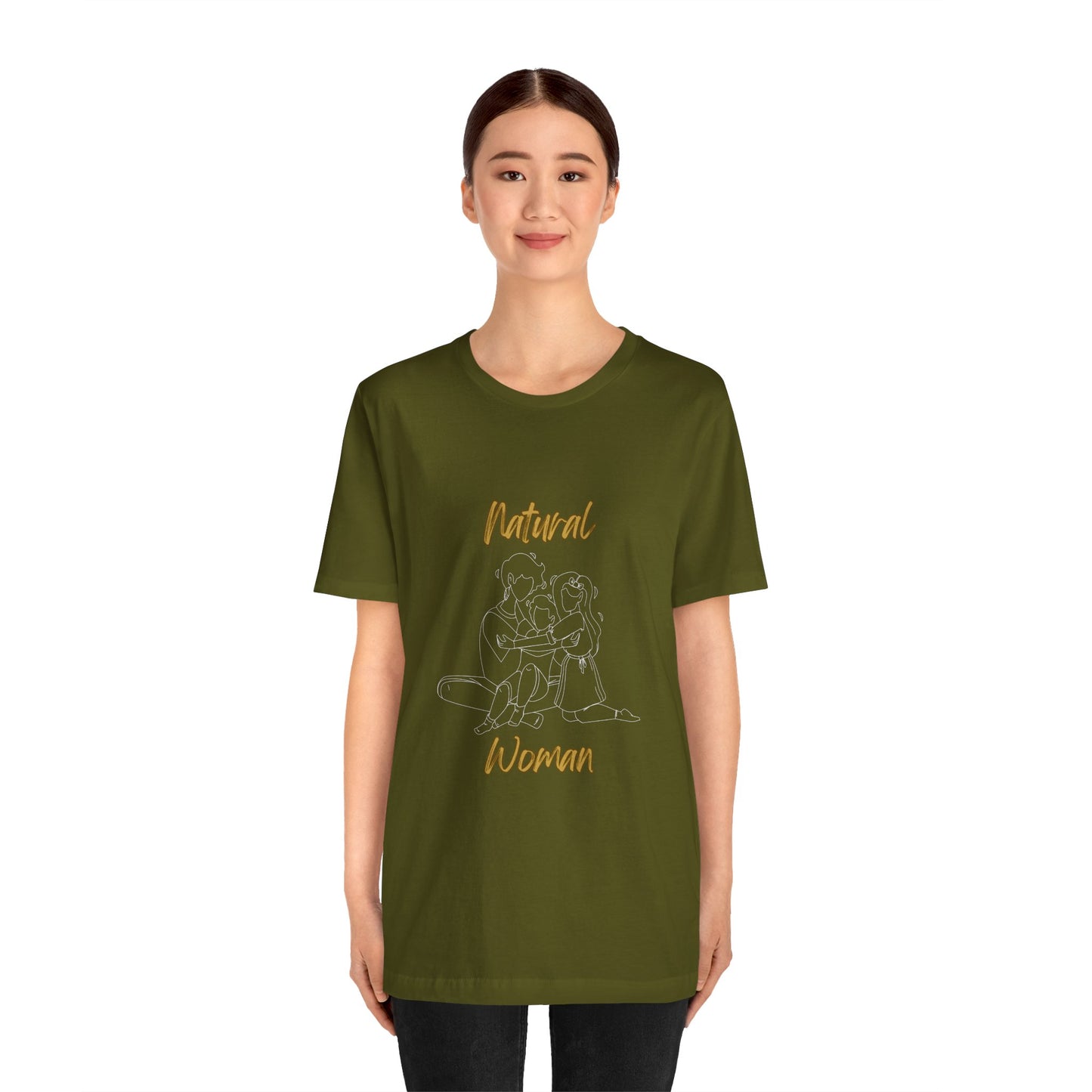 Natural Woman Bear Hugs (WL) Short Sleeve T-Shirt