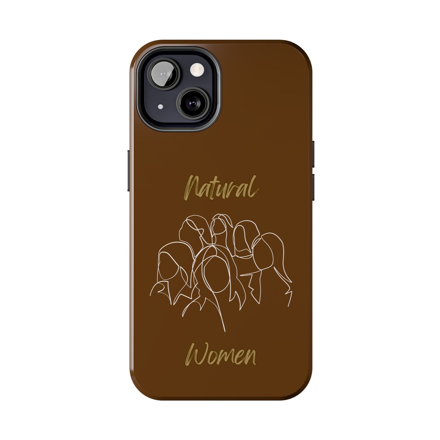 Natural Women Professionals (WL)Tough Phone Cases BROWN