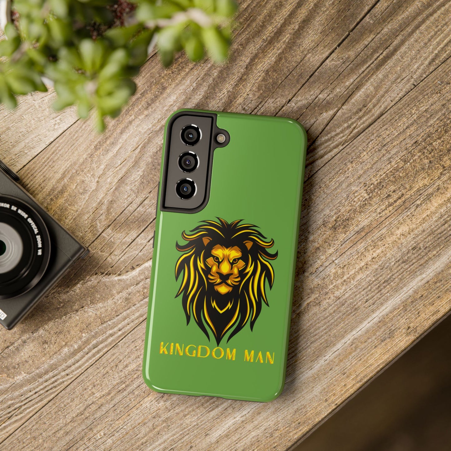 Kingdom Man (Gold Label) Tough Phone Case GREEN
