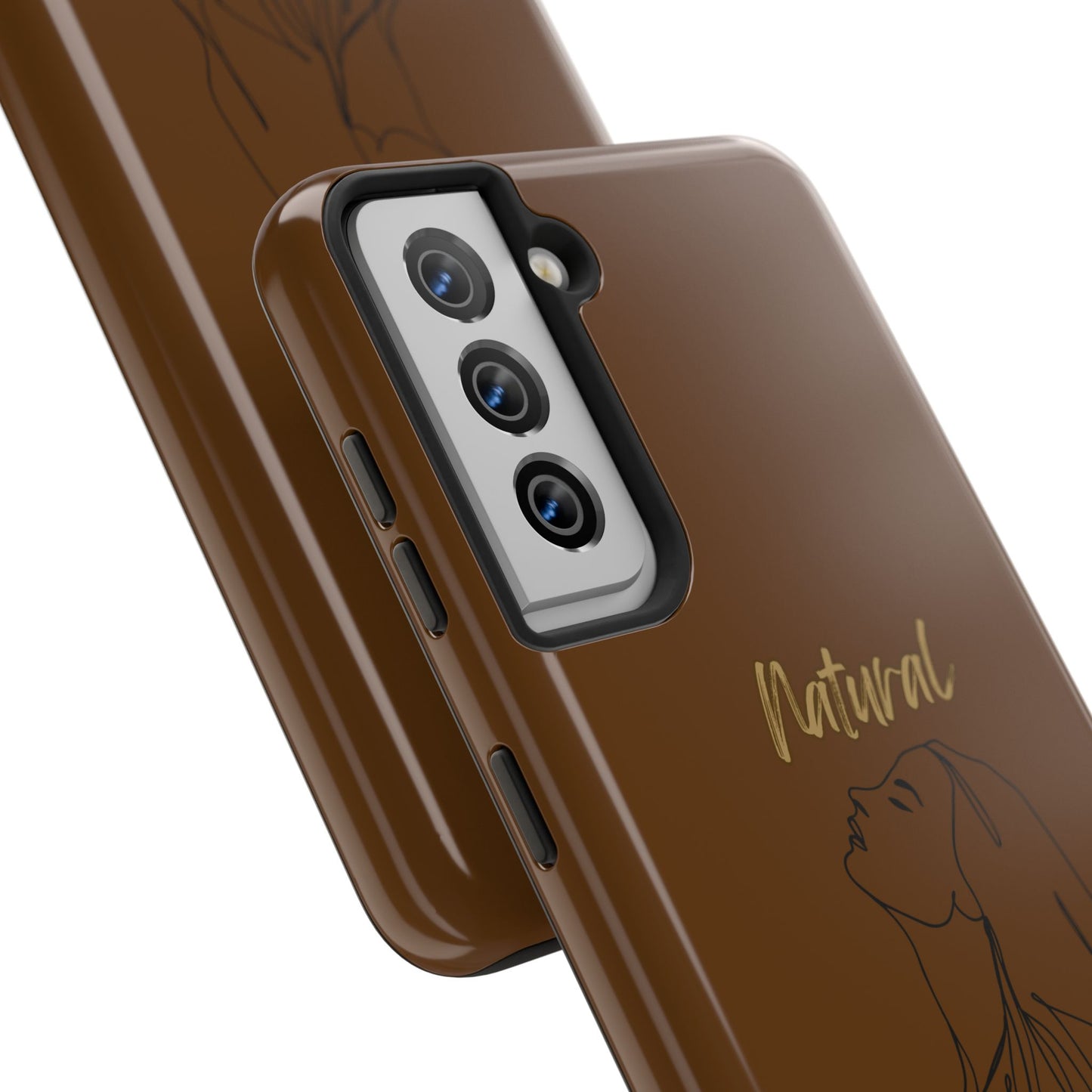 Natural Woman Appreciation (BL) Tough Phone Cases BROWN